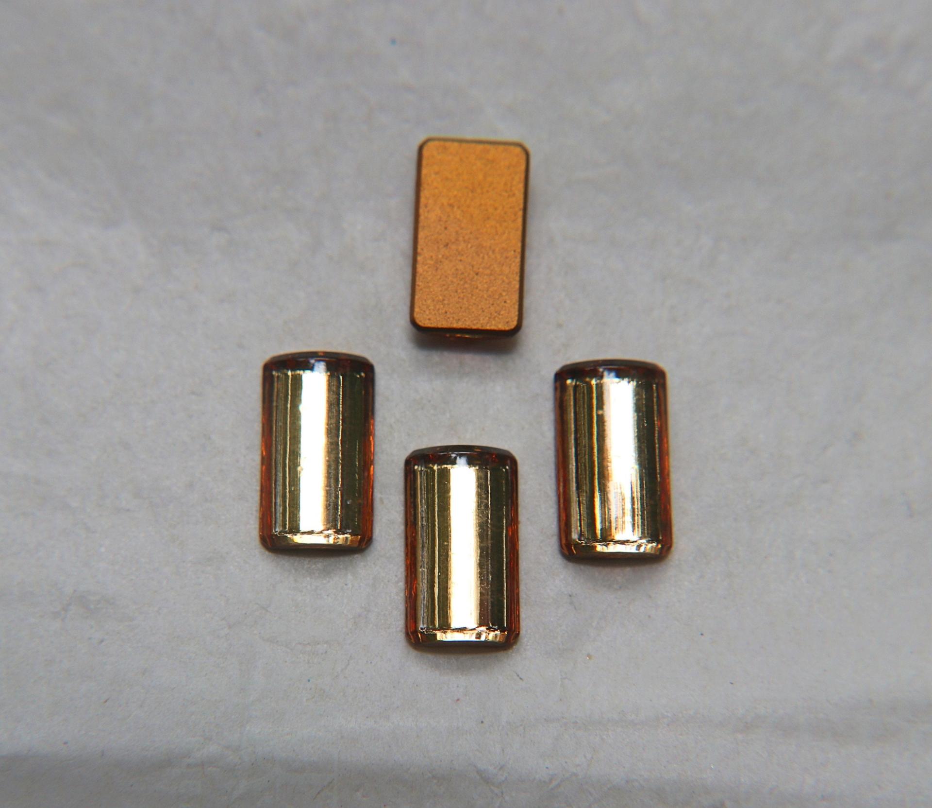 Vintage Swarovski 14x8 mm Rectangle Cabochons Dome back no holes 24/72/144/432 Pieces