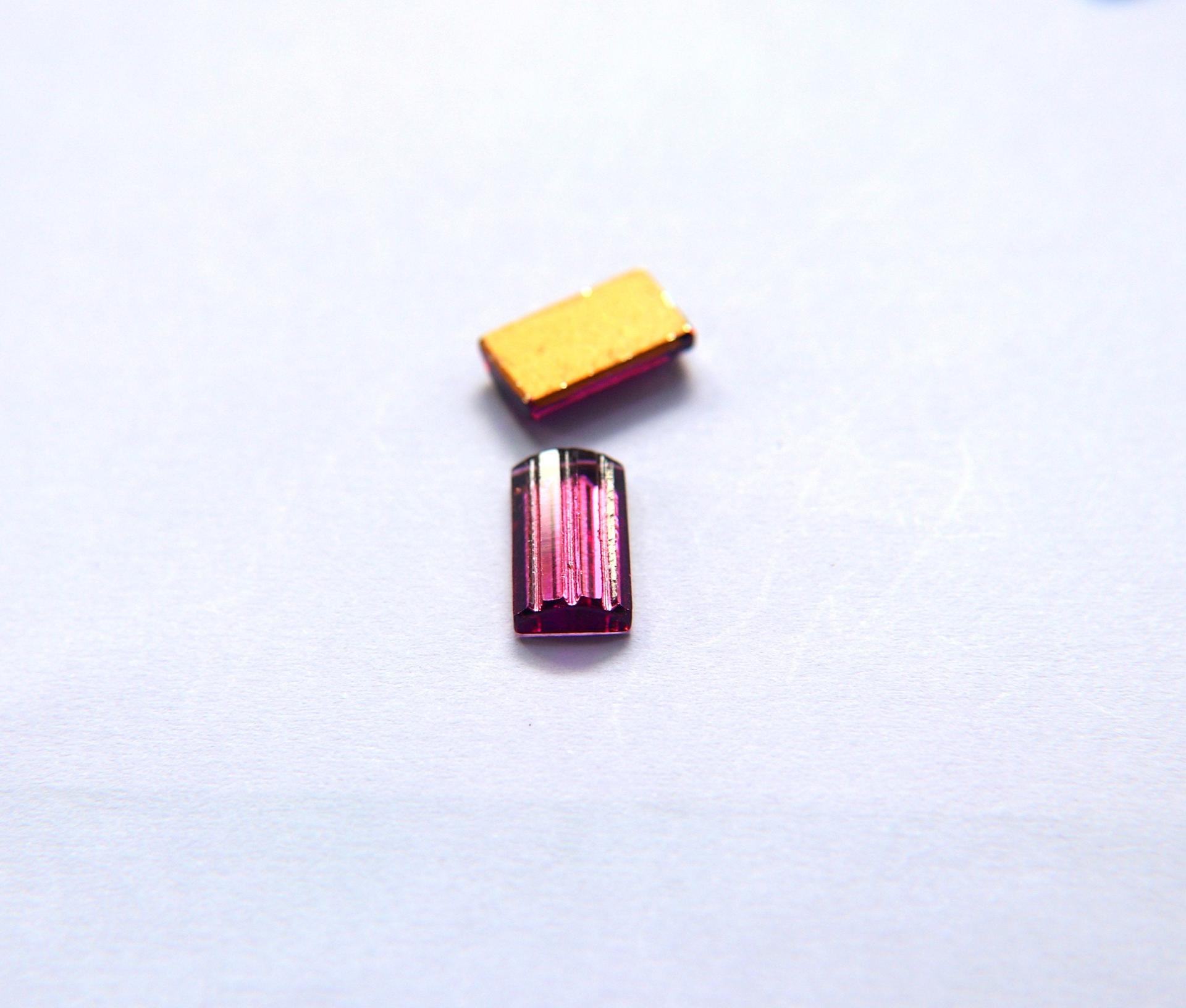 Vintage Swarovski 14x8 mm Rectangle Faceted Dome back no holes 24/72/144/432 Pieces