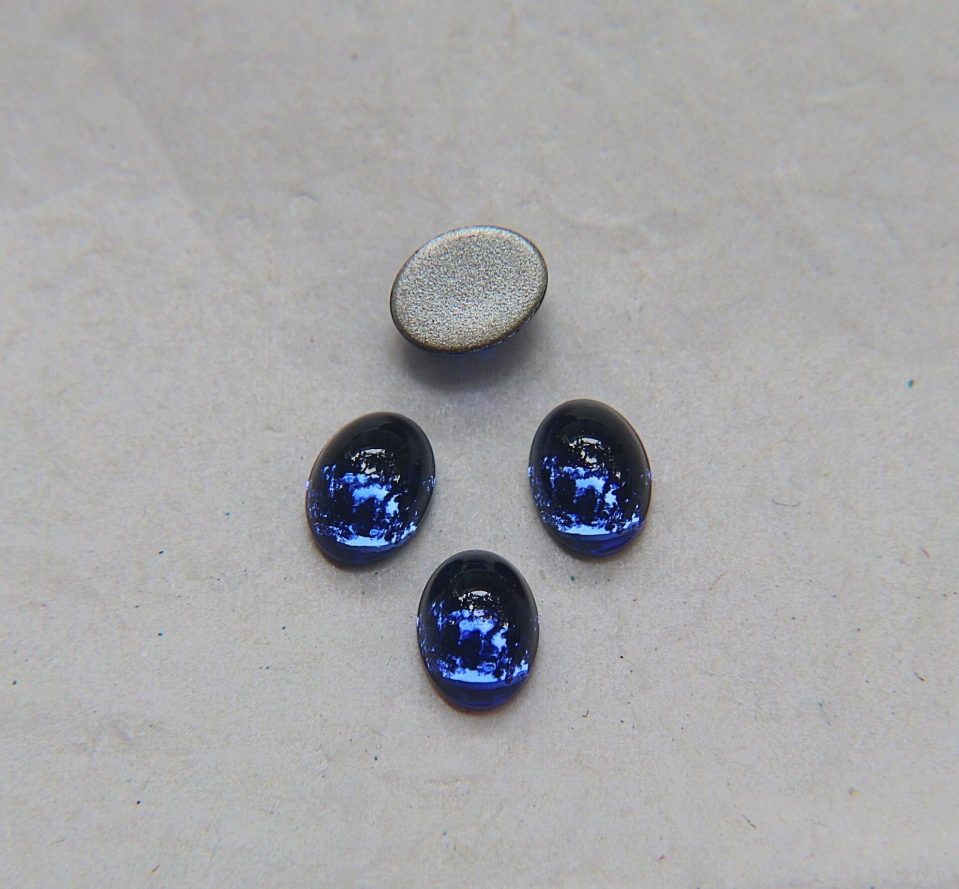 Swarovski 8x6 mm Vintage Flat Back Oval Cabochon Cabs (4 COLOURS) 6/18/36/72/144/360 Pieces