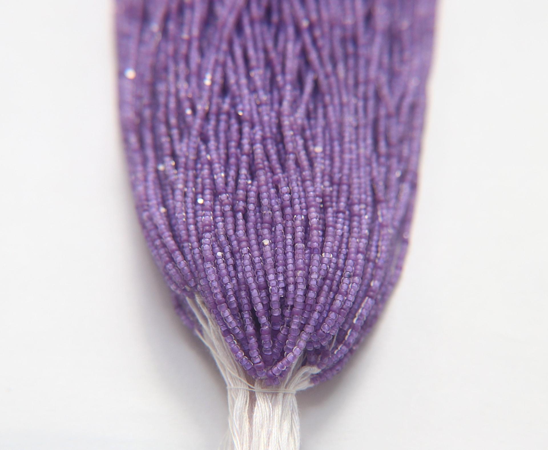 13/0 Hanks Charlotte True Cut Beads Crystal Violet Lining 1/5/25/50/100 Hanks 1.6mm jewellery glass beads, jewelry supply, native supply