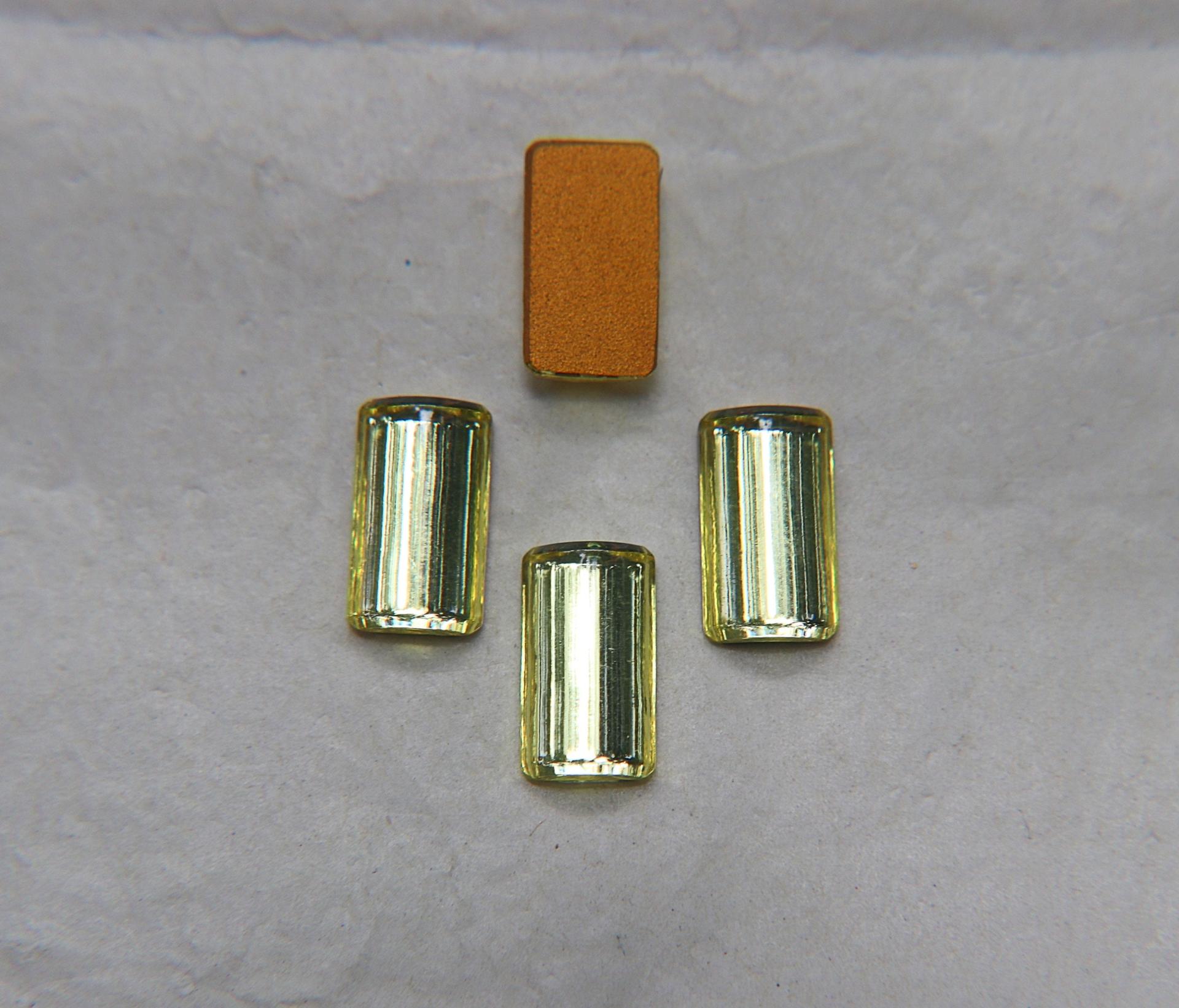 Vintage Swarovski 14x8 mm Rectangle Cabochons Dome back no holes 24/72/144/432 Pieces