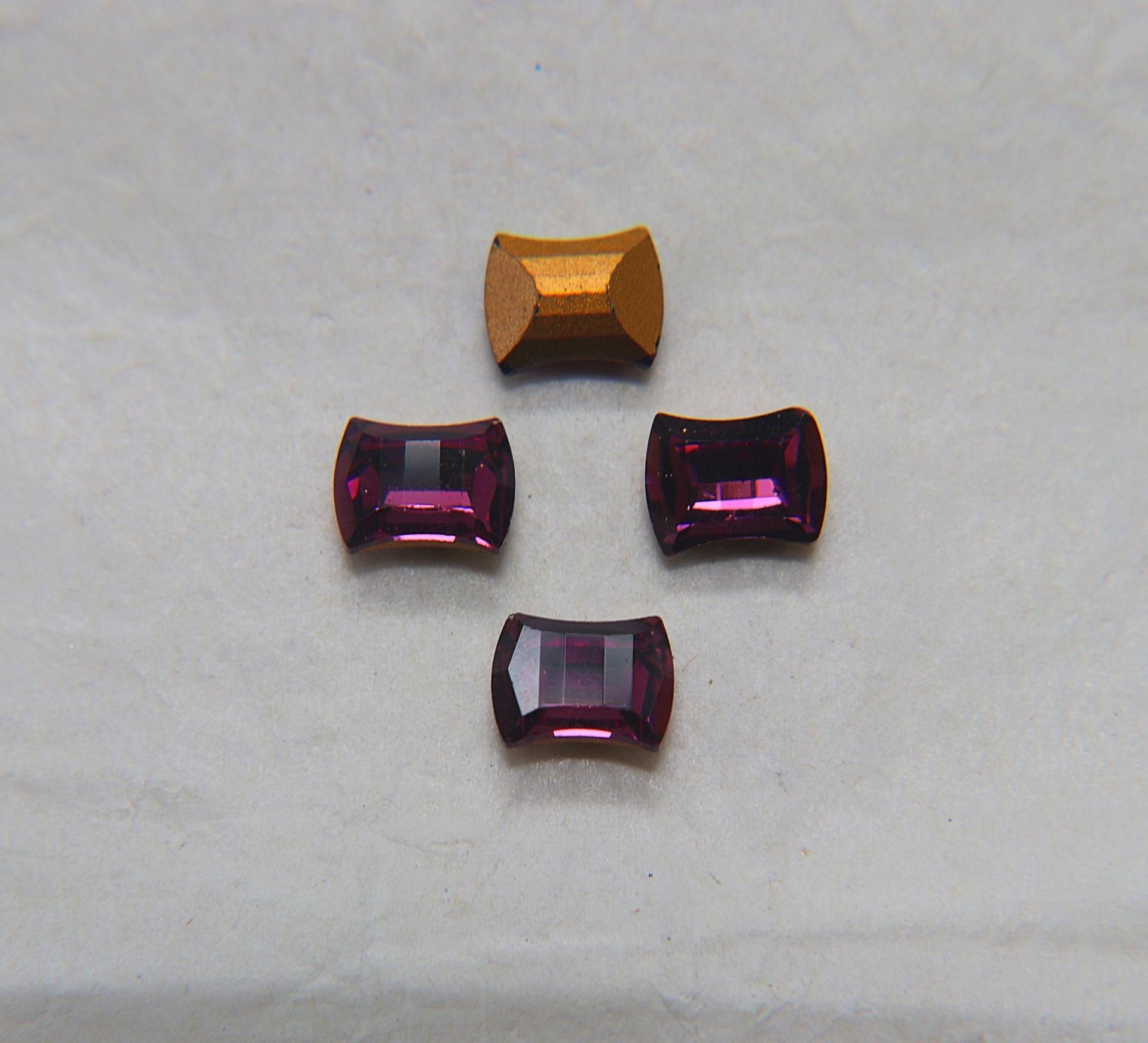 Vintage Swarovski 10X8 mm unusual crystal Premier Crystal Rhinestones (2 Colours) 6/12/36/72/144 Pieces gemstones