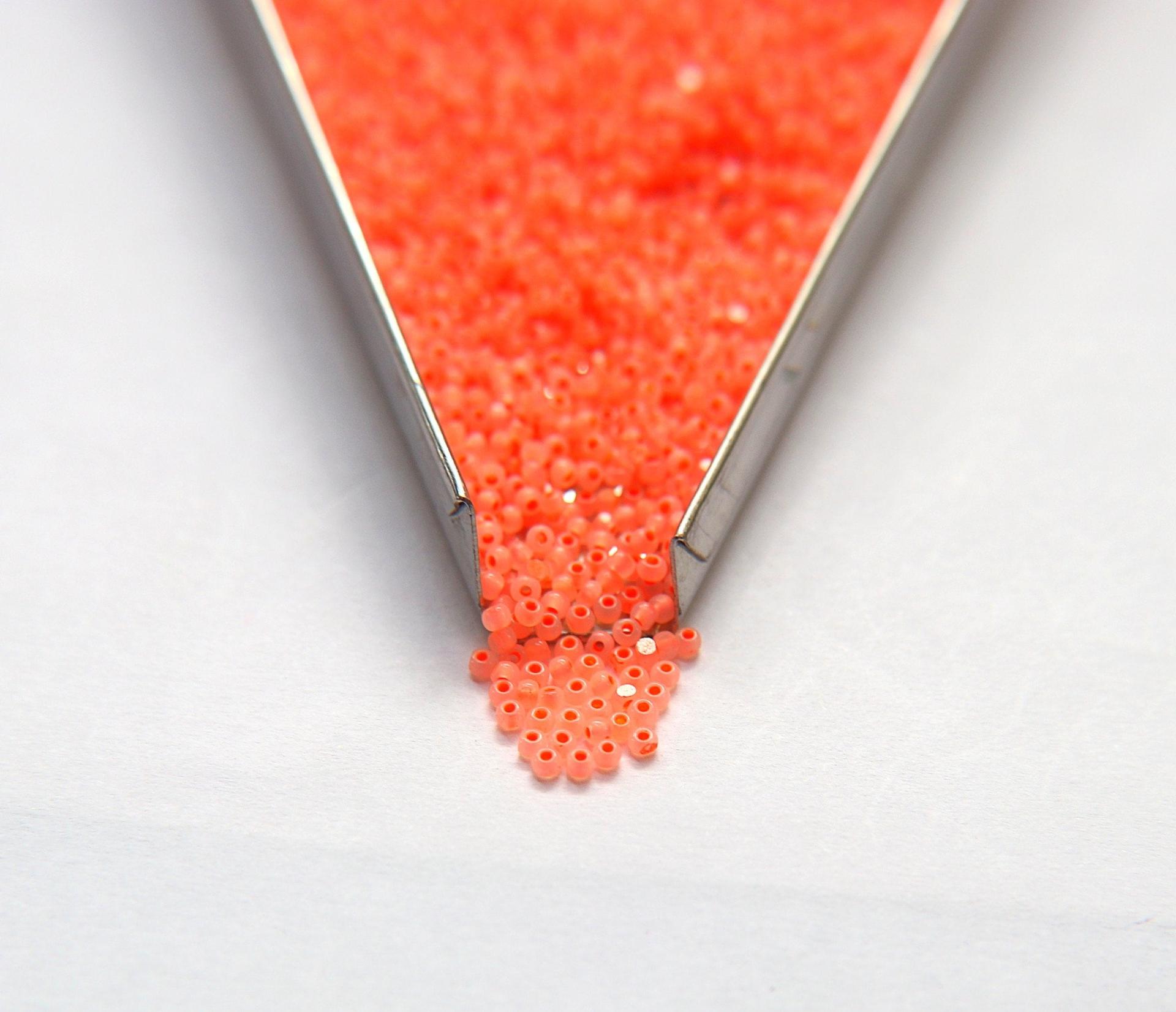 11/0 Charlotte true Cut Beads OPAL Neon Linings (12 Colors) 10/20/50/250/500 Grams Premium Seed Beads, Rare Beads, Native Supply