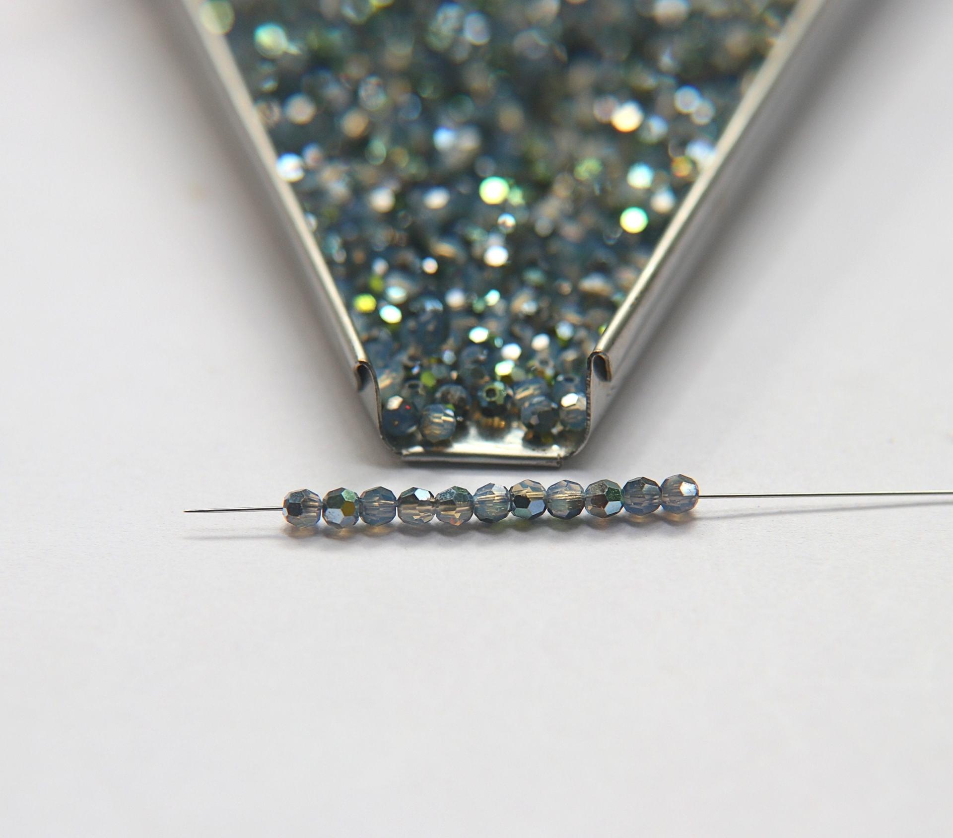 3mm Swarovski 5000 White Opal Star Shine Faceted Round Beads 6/12/36/72/144/288/720/1440 Pieces Jewelry making beads