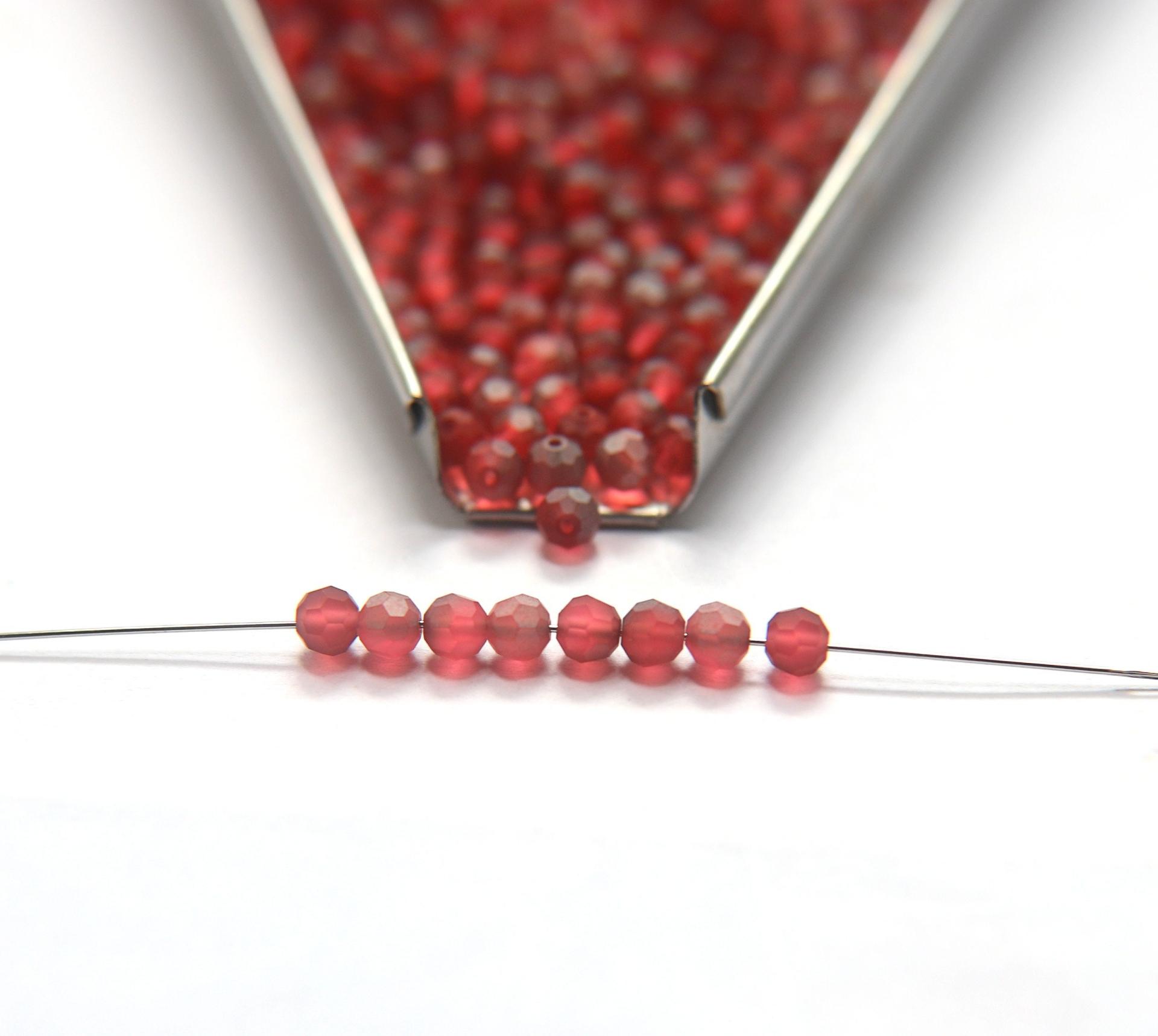 4mm Swarovski 5000 Matt Padparadscha Satin Faceted Round Beads 6/12/36/72/144/288/720/1440 Pieces Jewelry making beads