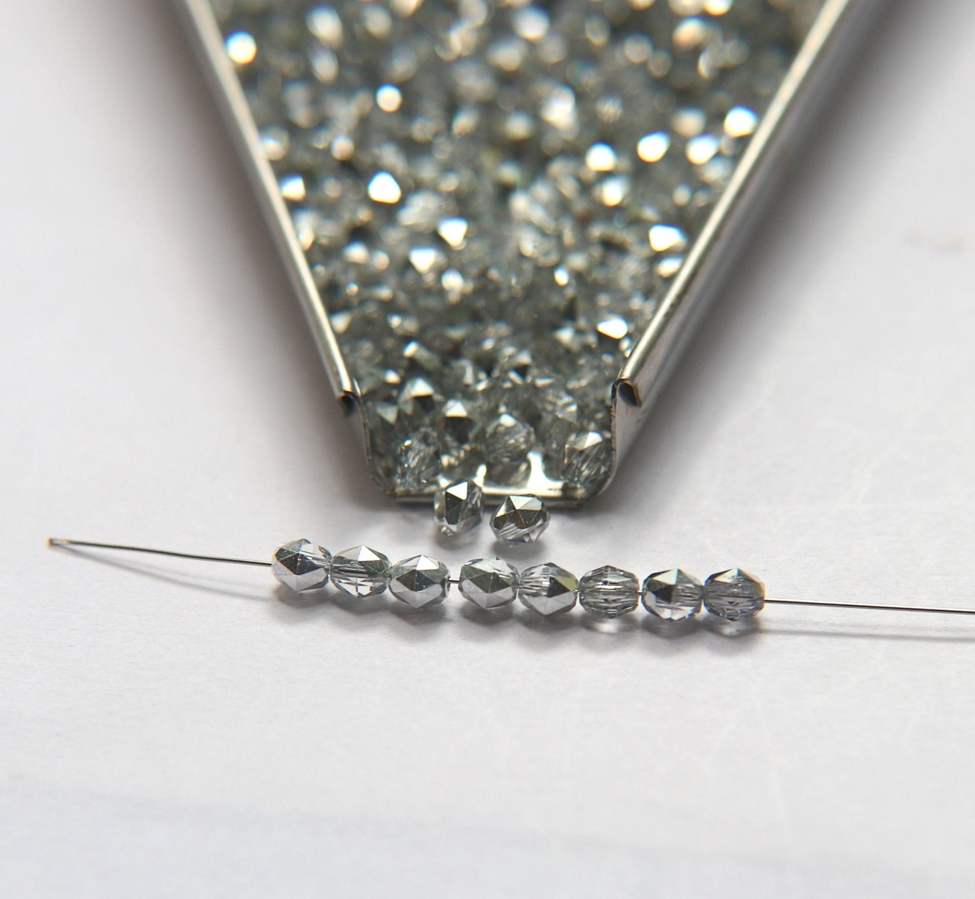 3mm oval Vintage Swarovski Crystal Comet 36/72/144/432/720 Pieces vintage premium beads, wedding embellishments