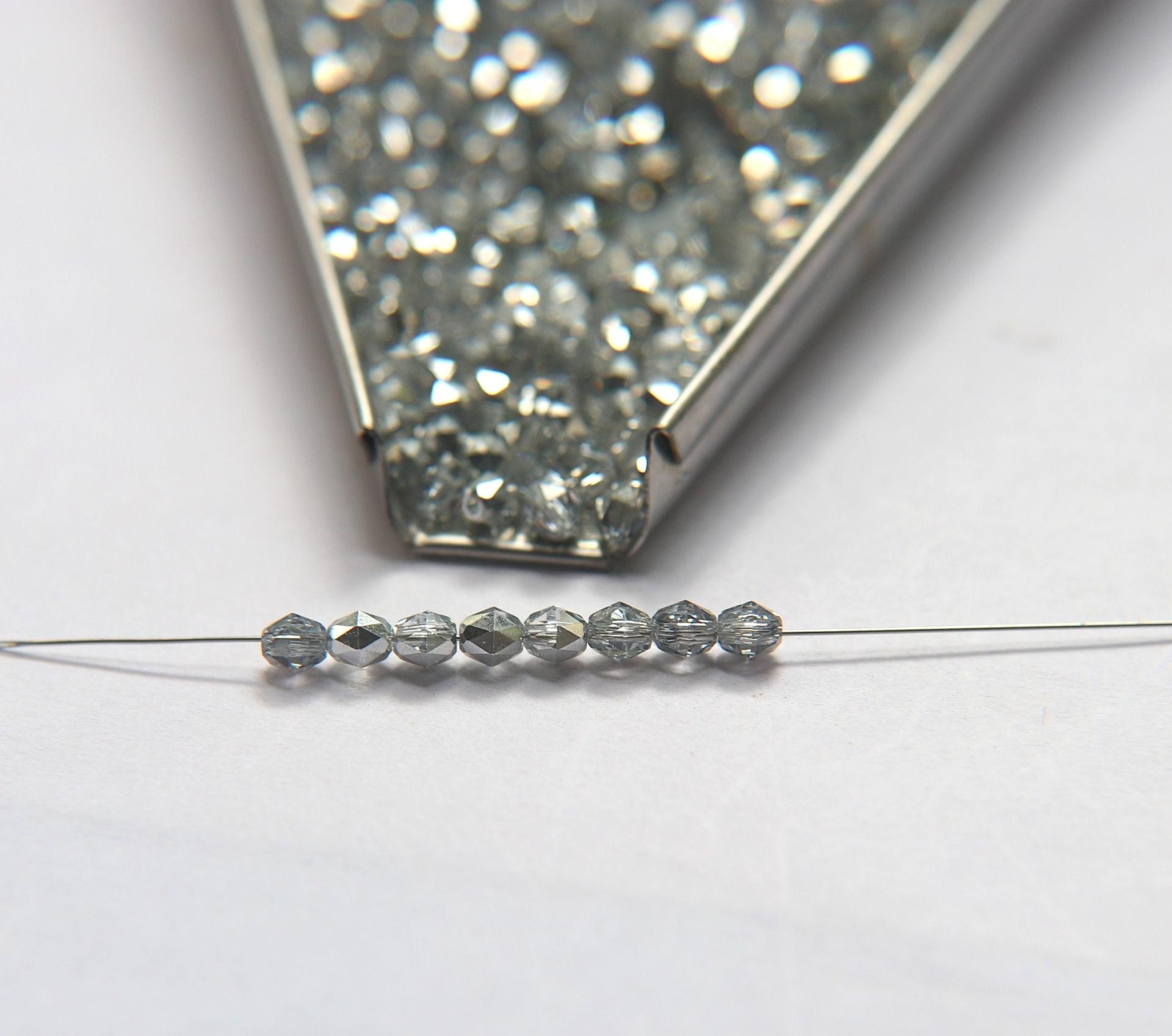 3mm oval Vintage Swarovski Crystal Comet 36/72/144/432/720 Pieces vintage premium beads, wedding embellishments