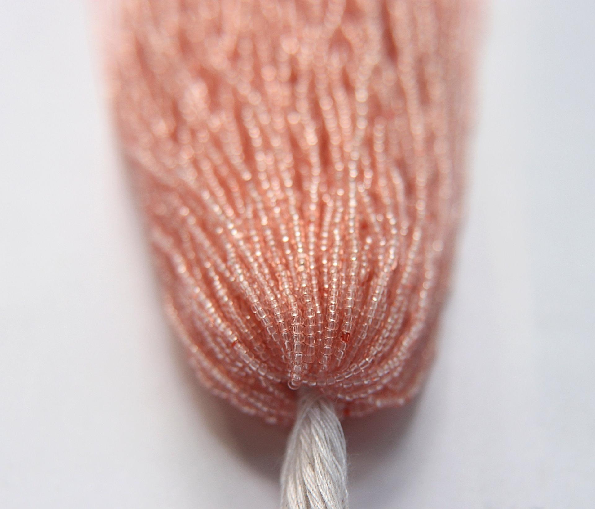 11/0 Hanks Charlotte Cut Beads Vintage Rose Transparent (Dyed) 1/5/25/50/100 Hanks 2.0mm jewellery rare beads, jewelry supply, Native supply