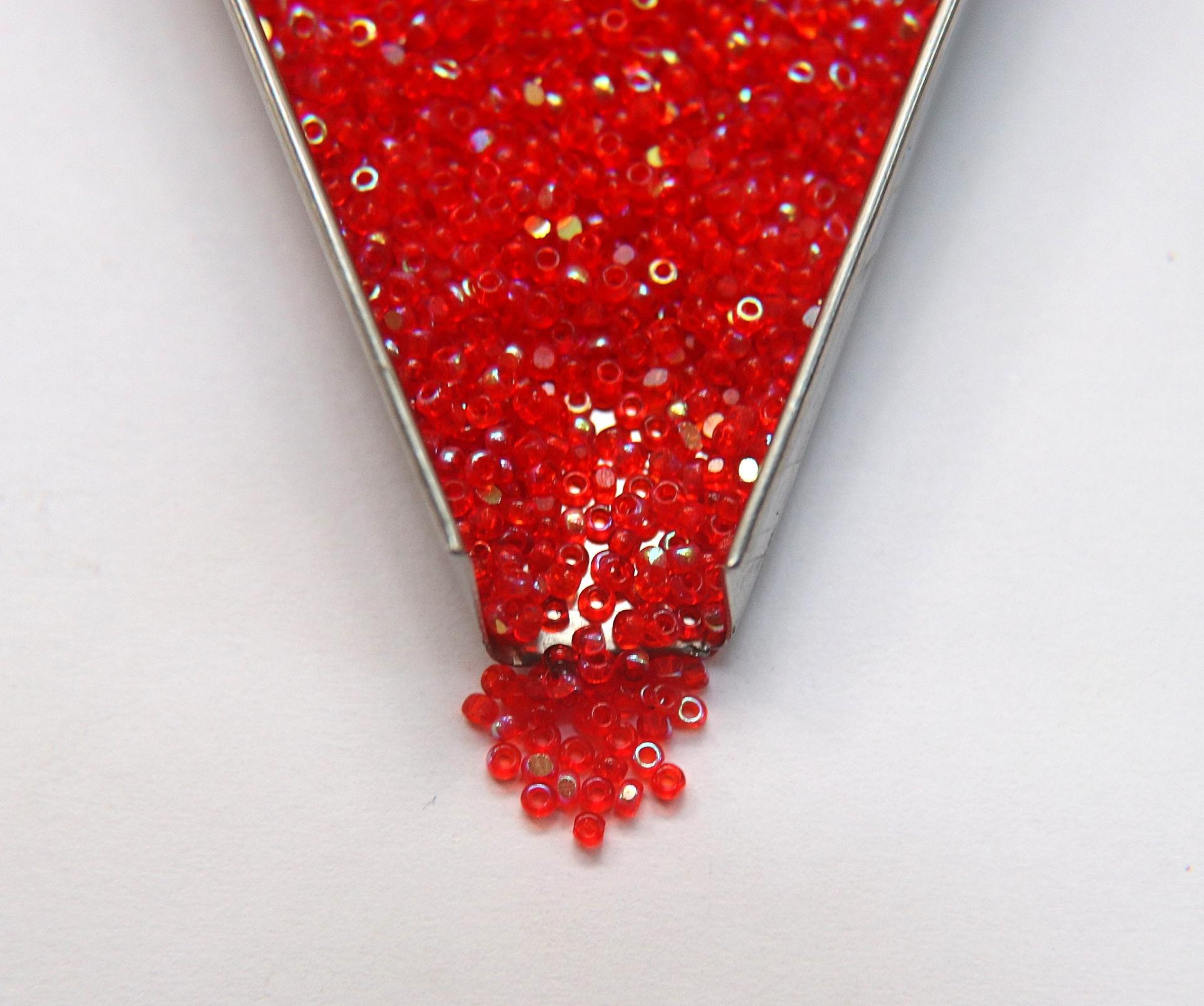 11/0 Charlotte Cut Beads 90050 Patina Transparent Hyacinth Aurore Boreale 10/20/50/250/500 Grams PREMIUM MATERIALS