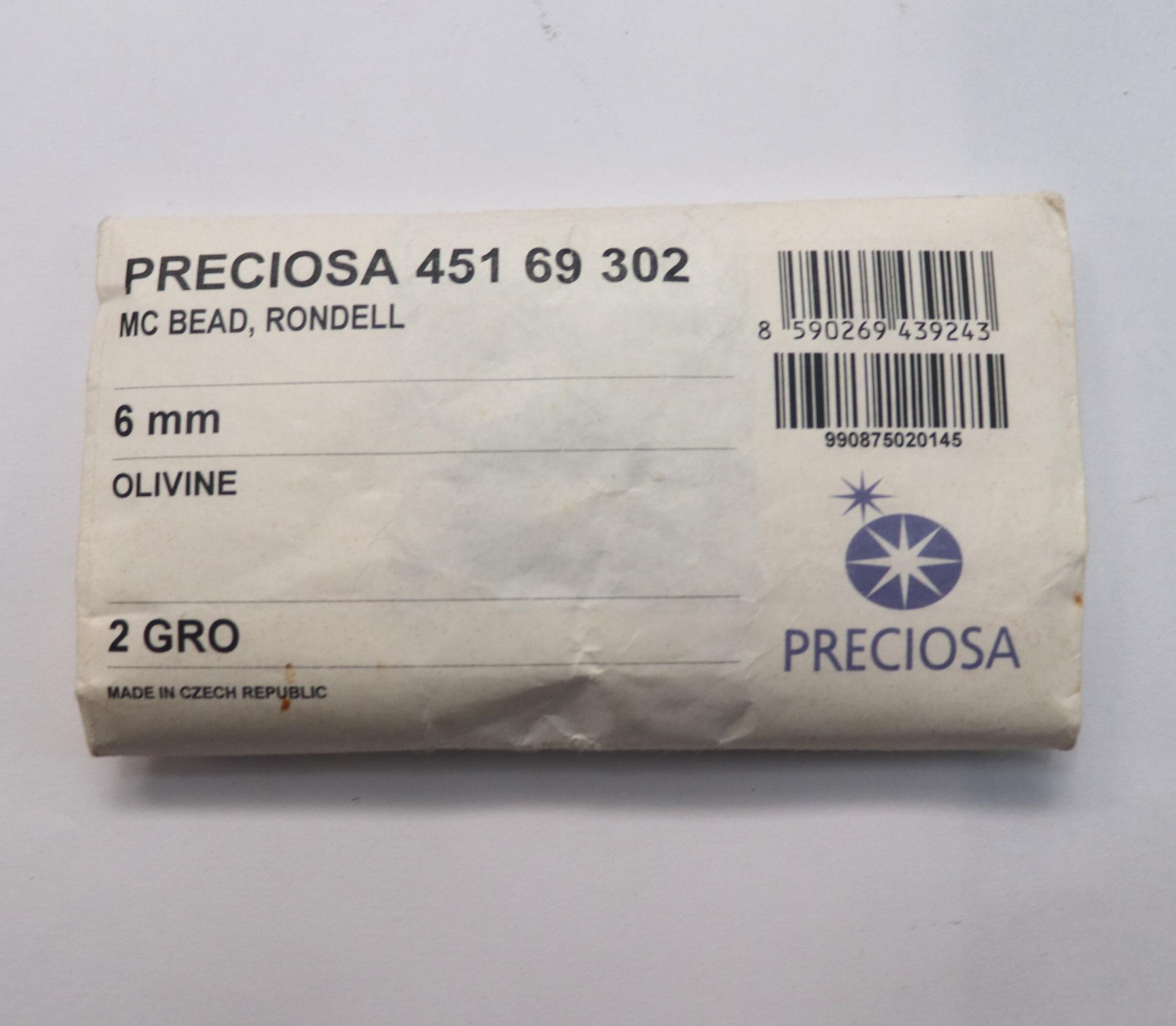 6 mm Olivine Preciosa Bicones 12/36/72/144/288 Pieces Jewelry making beads Made in Czech Republic