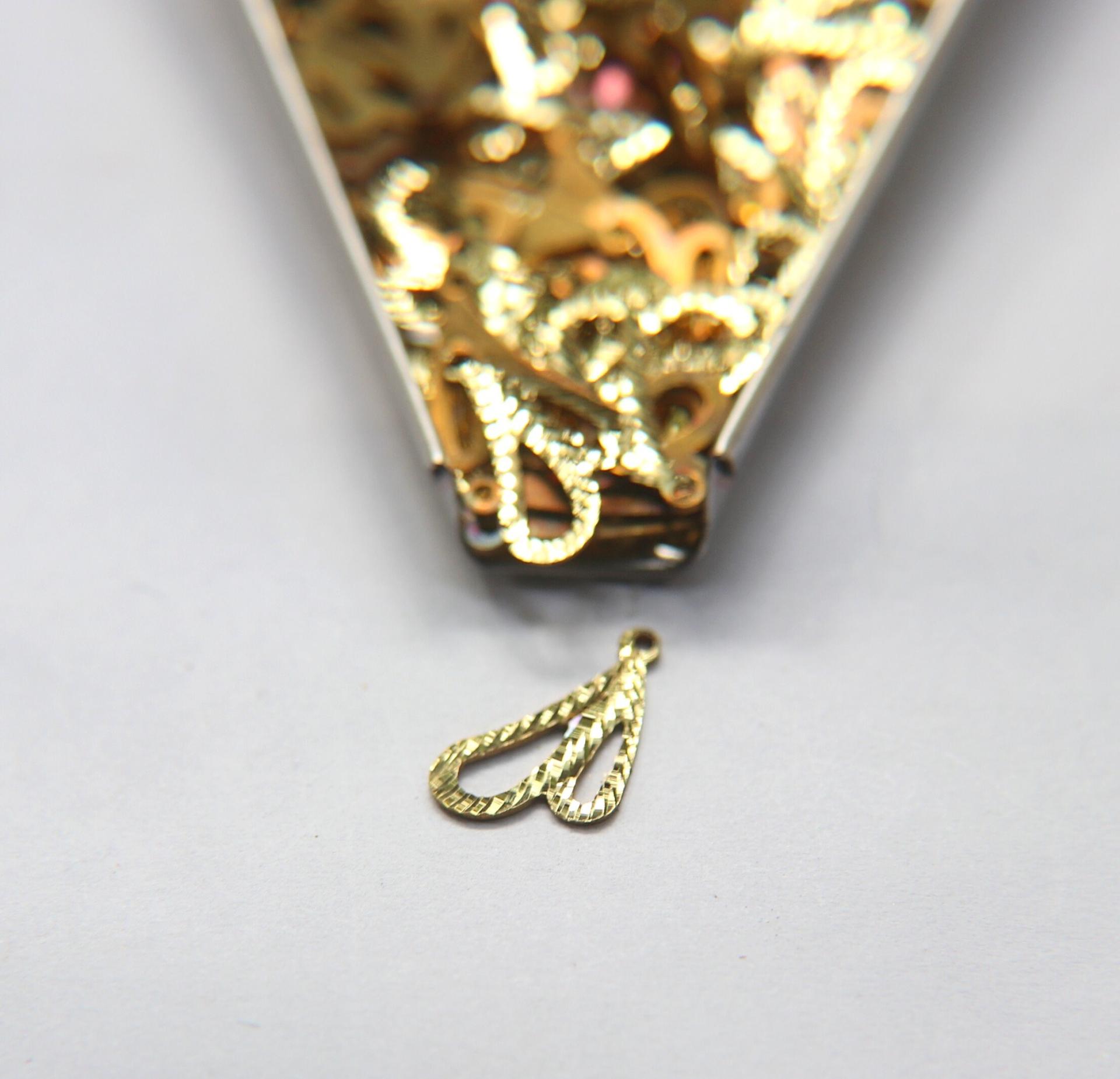 Brass Findings, Raw Brass MINI designer diamond cut Charms in brass 12x19.5mm, 1.2mm Loop, 20/50/150/300 PIECES vintage findings, jewlery