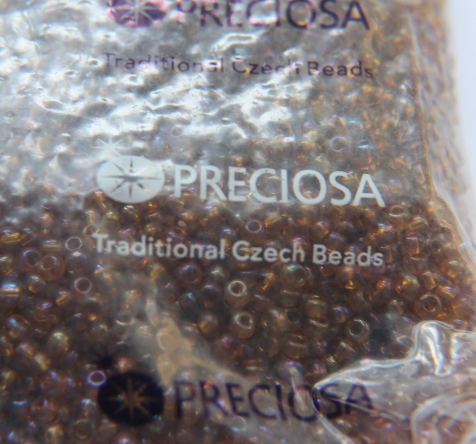 6/0 glass Seed Beads Medium Topaz Transparent Iris 10/50/100/250 Grams size 6 Preciosa Rocaille 4mm spacer beads, large, big hole