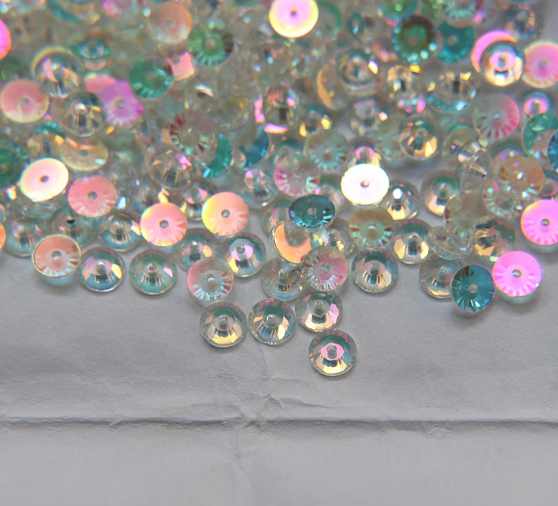 5 MM Crystal Transmission V Round Beads Spacers Sew-On Style 3128 or 3112 or 3000 12/72/144 Pieces, embroidery materials, wedding