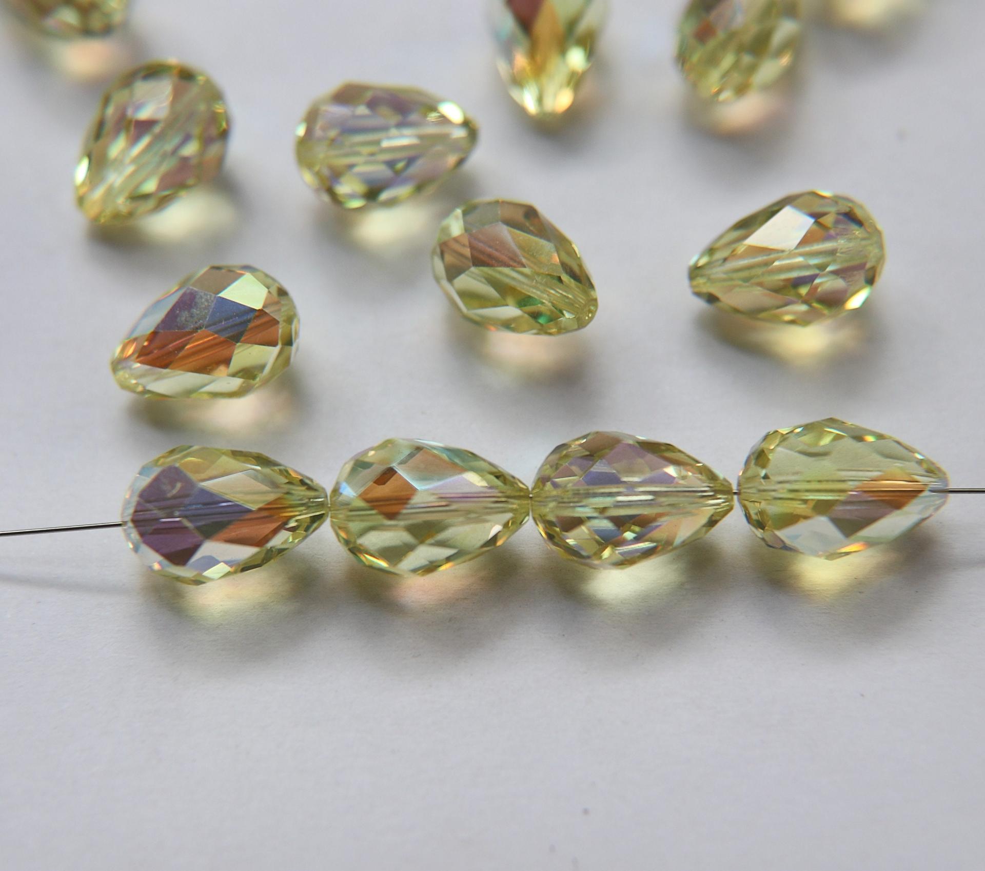 5500 13.5X9 MM Swarovski Pear Beads (10 COLOURS) 2/12/36 Pieces, fancy beads decorations, wedding embellishments, jewelry making