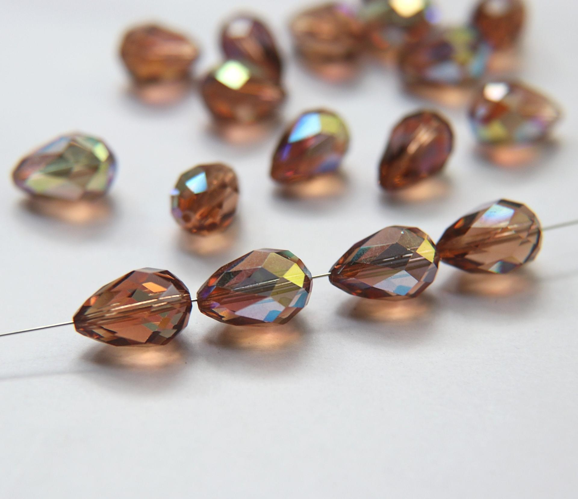 5500 16.5X11 MM Swarovski Pear Beads (8 COLOURS) 2/12/36 Pieces, fancy beads decorations, wedding embellishments, jewelry making