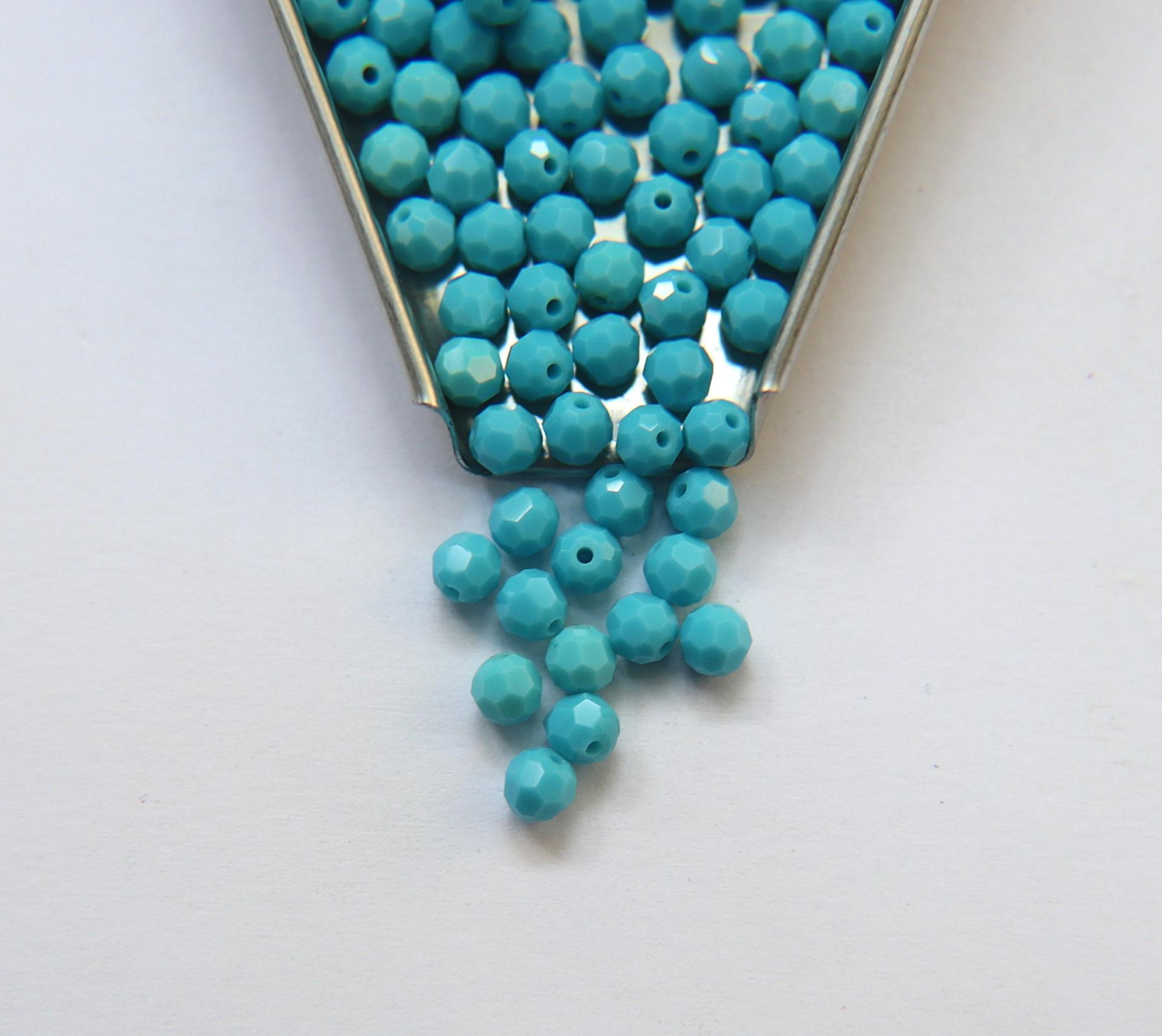 4mm Swarovski 5000 (20 Colors) Faceted Round Beads 6/12/36/72/144/288/720/1440 Pieces Jewelry making beads, ROUND BEADS, vintage findings