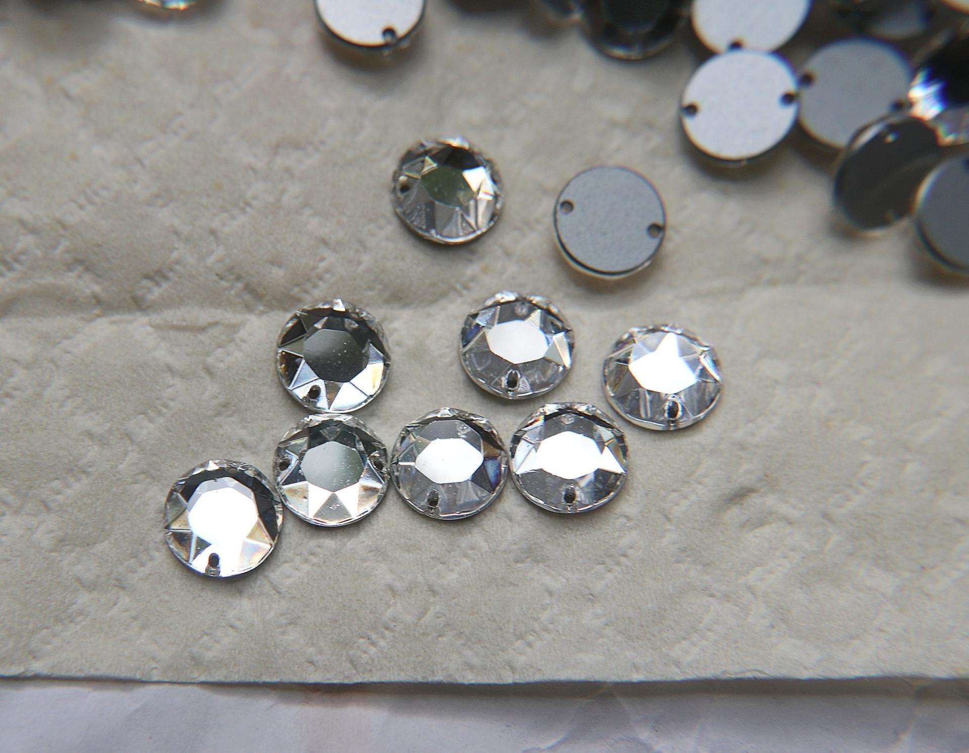 Swarovski 9/11mm Table cut Sew-On Bead 3202/2, embroidery, jewelry parts 6/12/72 pieces jewelry making, couture embellishments, embroidery
