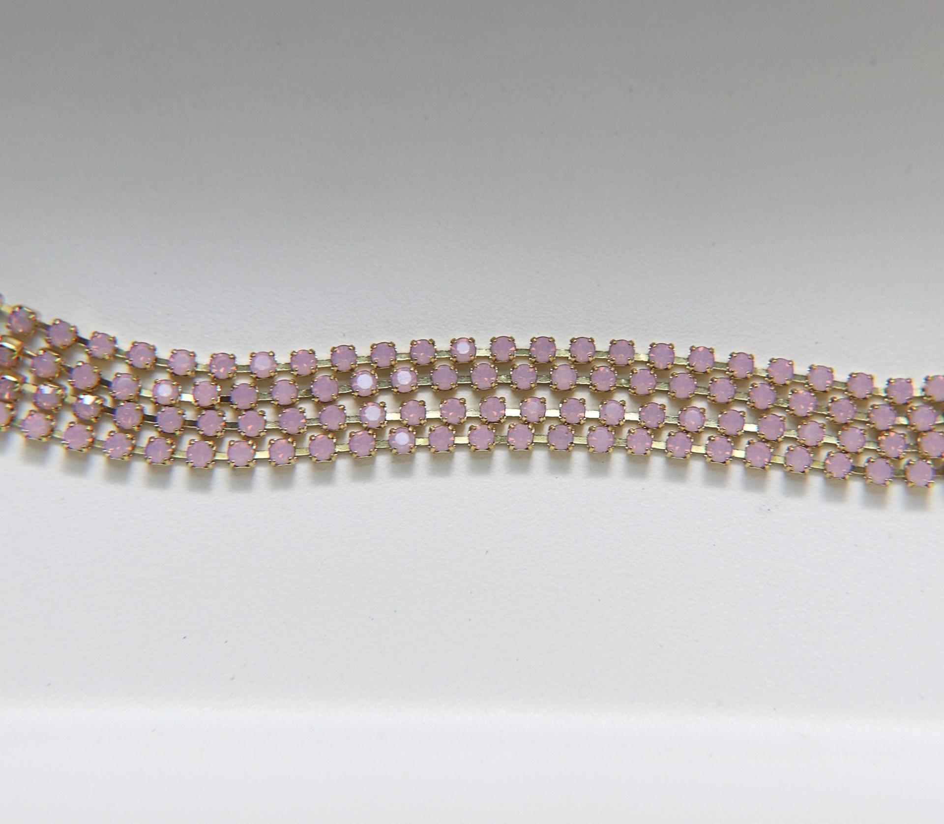 10PP PRECIOSA Cup Chain Clear Rhinestone Cup Chain 1.6mm - Brass Setting - Crystal Clear 0.5/1/2/5 Meters Nail Art
