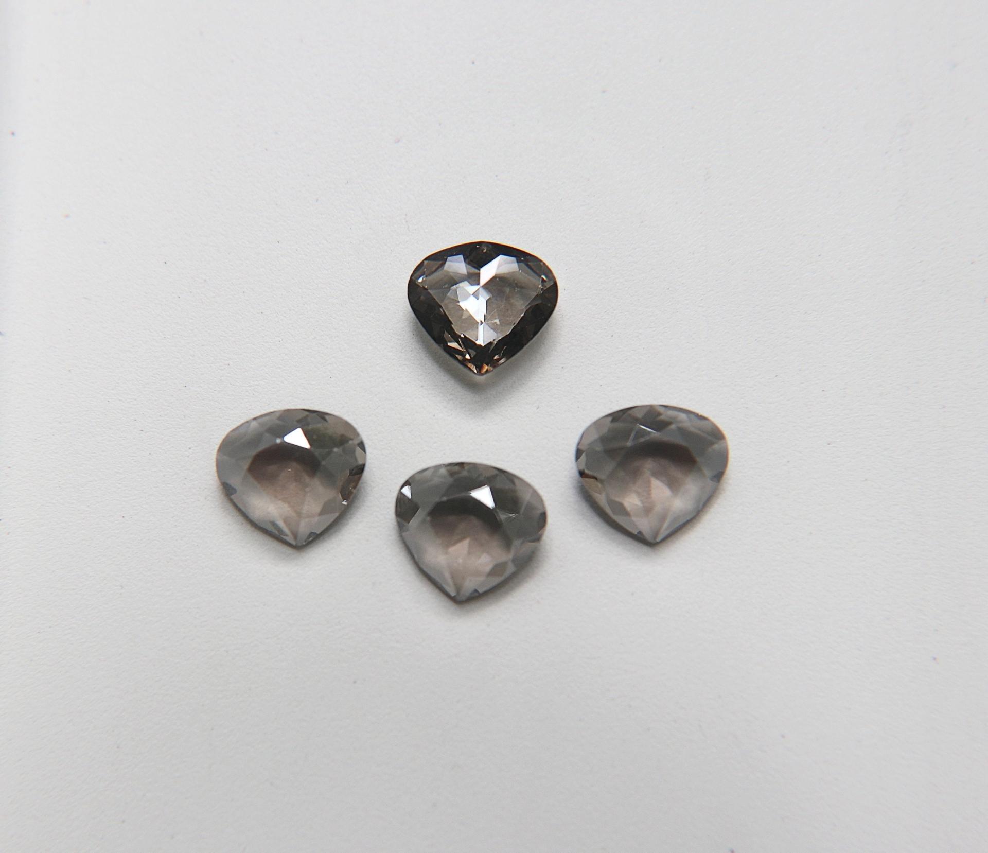 4370 Swarovski vintage Crystal Satin 11x10mm Pear Fancy Stone Premier Crystal 2 Pieces fancy stones, jewelry making, craft supply