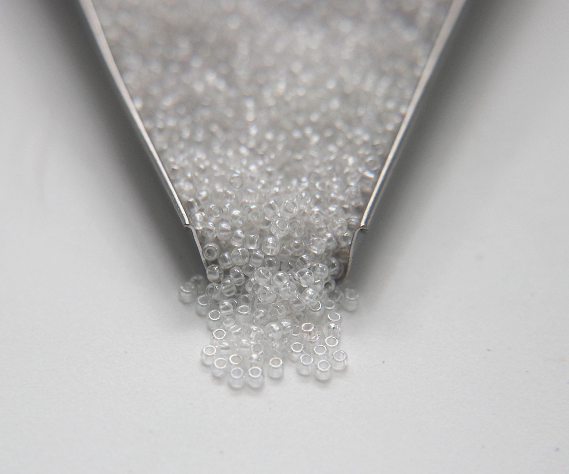 11/0 Charlotte true Cut Beads Crystal Luster 10/20/50/250/500 Grams jewellery making, necklace beads