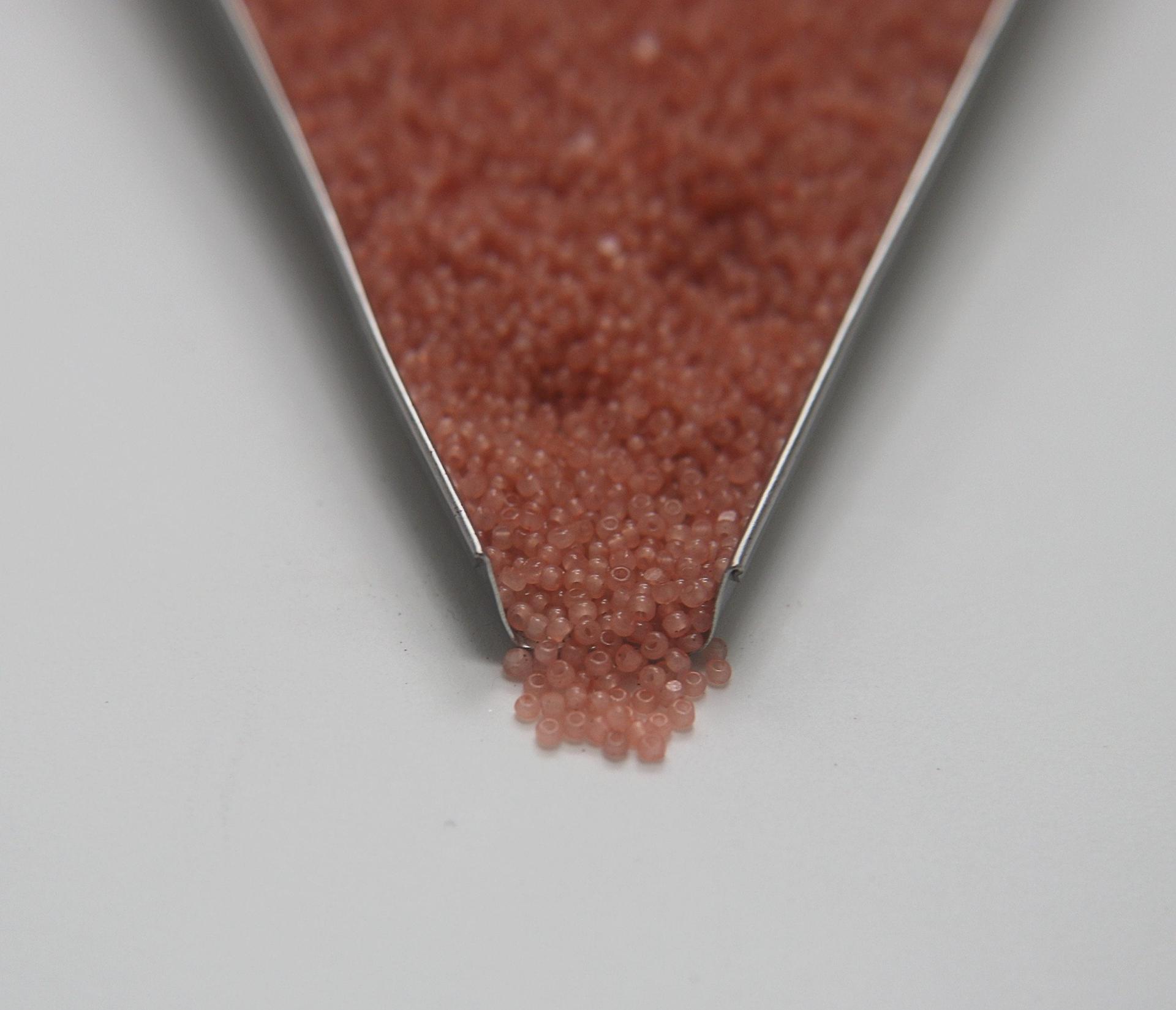 11/0 Charlotte True Cut Beads Rose Peach Opal 10/20/50/250/500 Grams Premium Seed beads, native supply