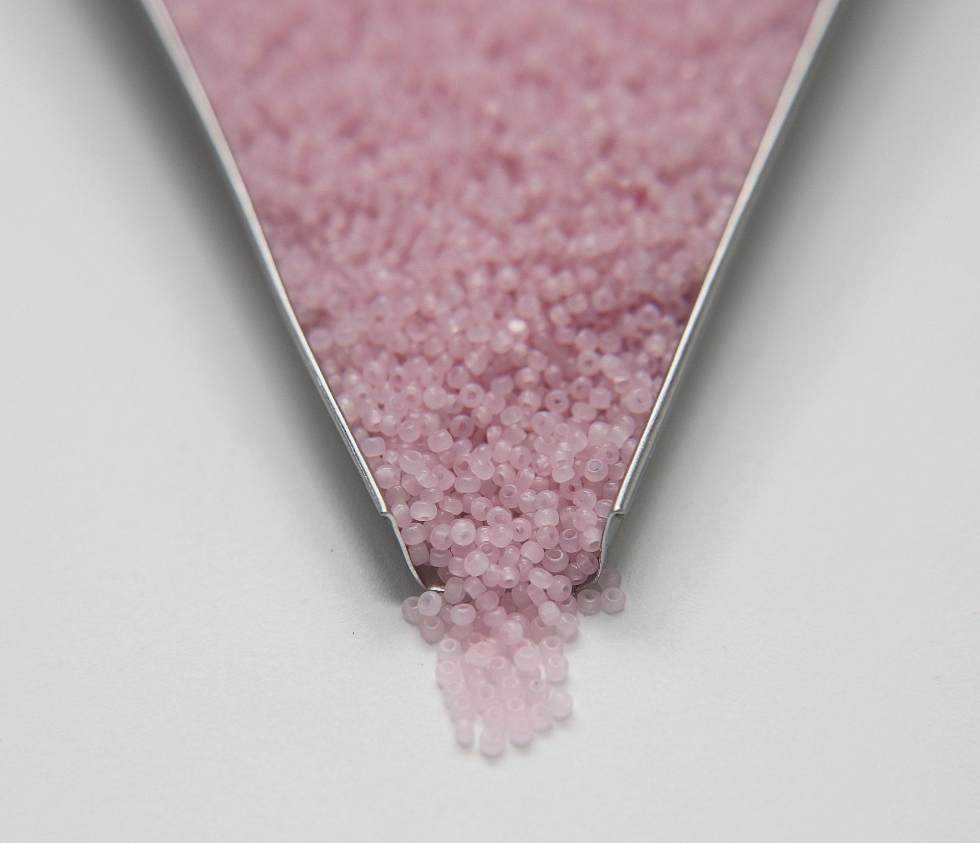 11/0 Charlotte True Cut Beads Rosaline Opal 10/20/50/250/500 Grams Premium Seed beads, native supply