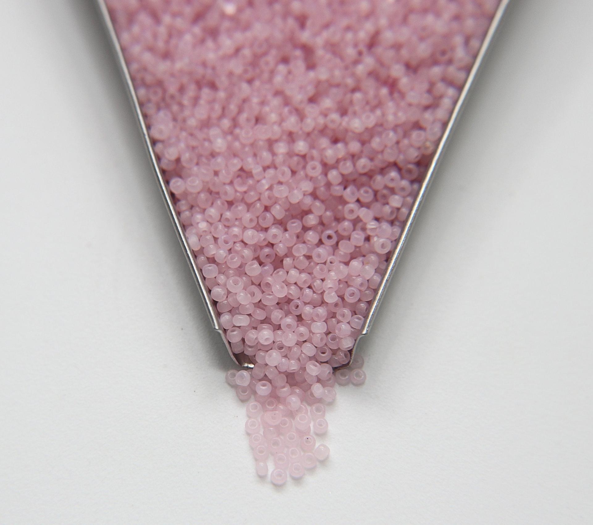 11/0 Charlotte True Cut Beads Rosaline Opal 10/20/50/250/500 Grams Premium Seed beads, native supply