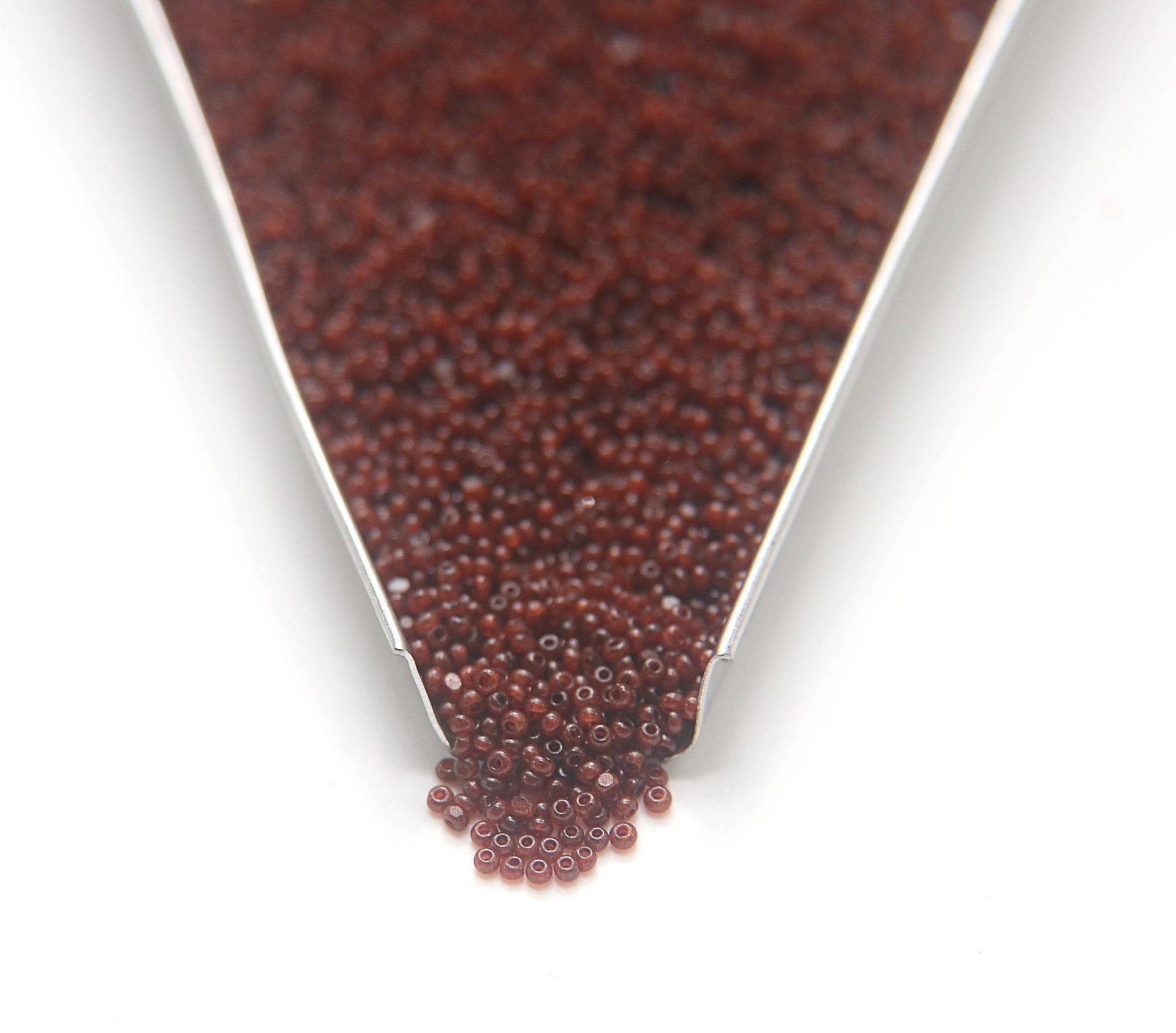 13/0 Charlotte Cut Beads Smoked Topaz Opal 5/10/20/50/250/500 Grams PREMIUM SEED BEADS, Native Supply
