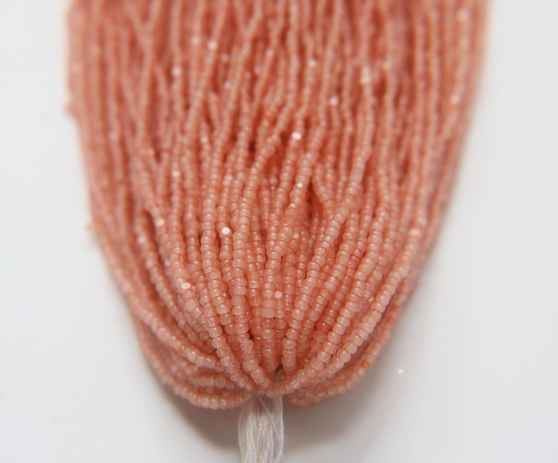 11/0 Hanks Charlotte Cut Beads Rose Peach Opal 1/5/25/50/100 Hanks 2.0mm jewellery rare glass beads, jewelry supply, Native supply