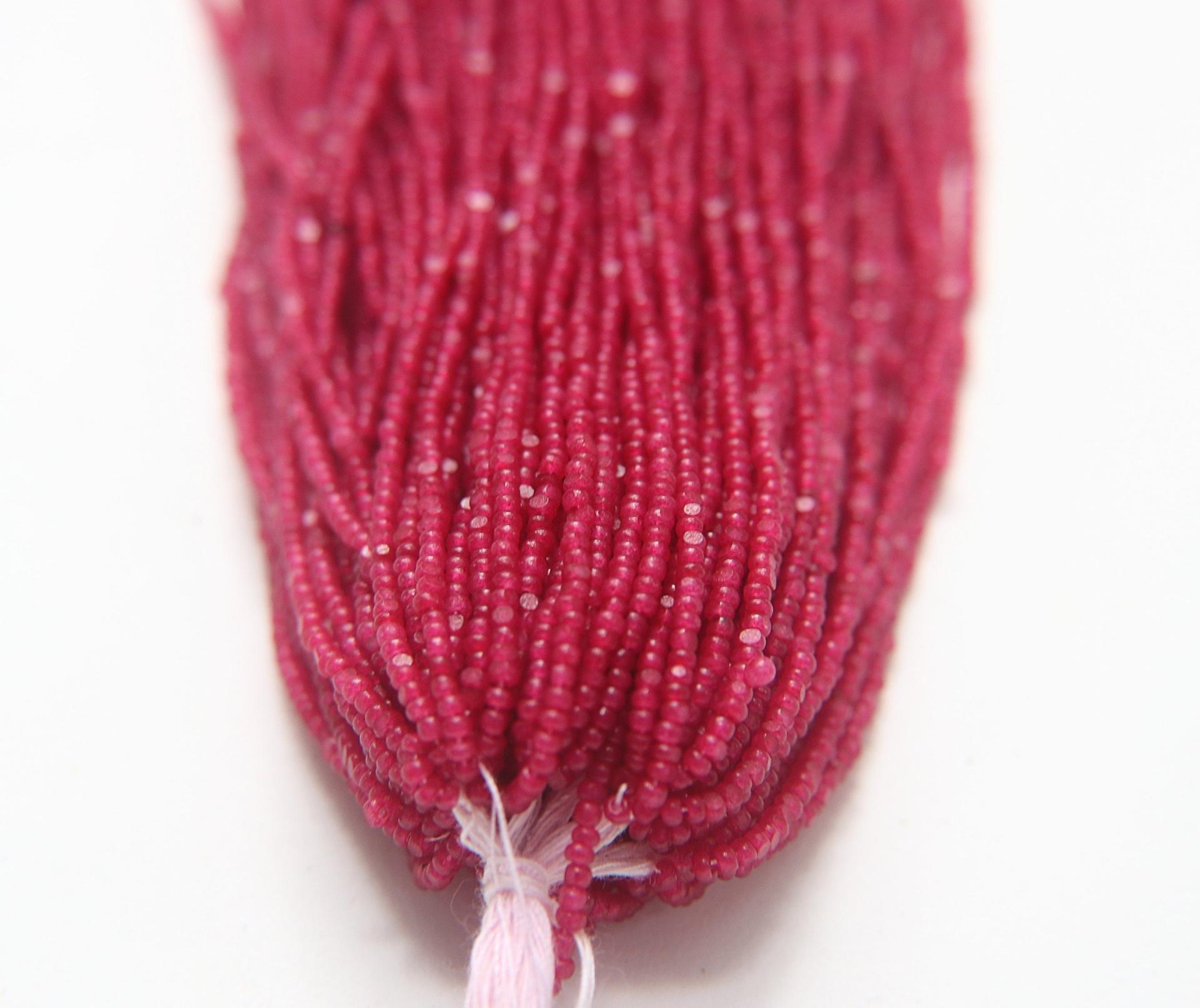 11/0 Hanks Charlotte Cut Beads Ruby Opal 1/5/25/50/100 Hanks 2.0mm jewellery rare glass beads, jewelry supply, Native supply
