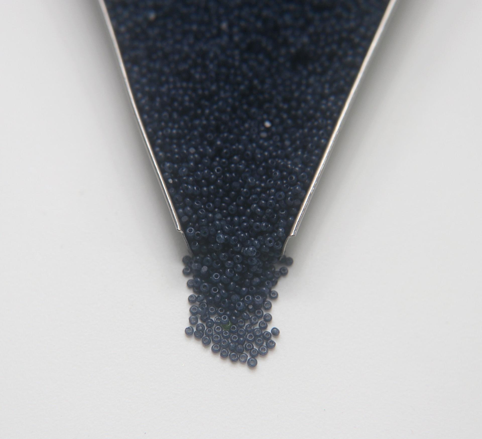 11/0 Charlotte Cut Beads Denim Blue Opal 10/20/50/250/500 Grams PREMIUM SEED BEADS, Native Supply