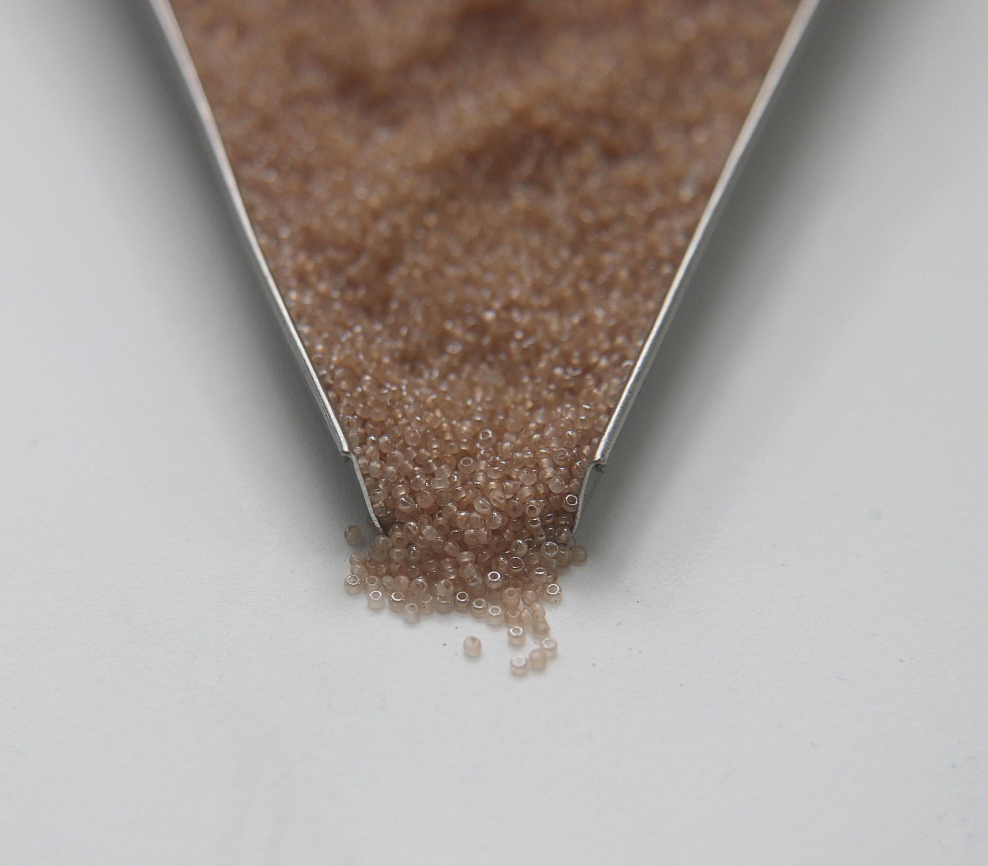 15/0 Charlotte Cut Beads in White Opal Honey 5/10/20/50/250/500 Grams native craft supplies, jewelry making, embroidery