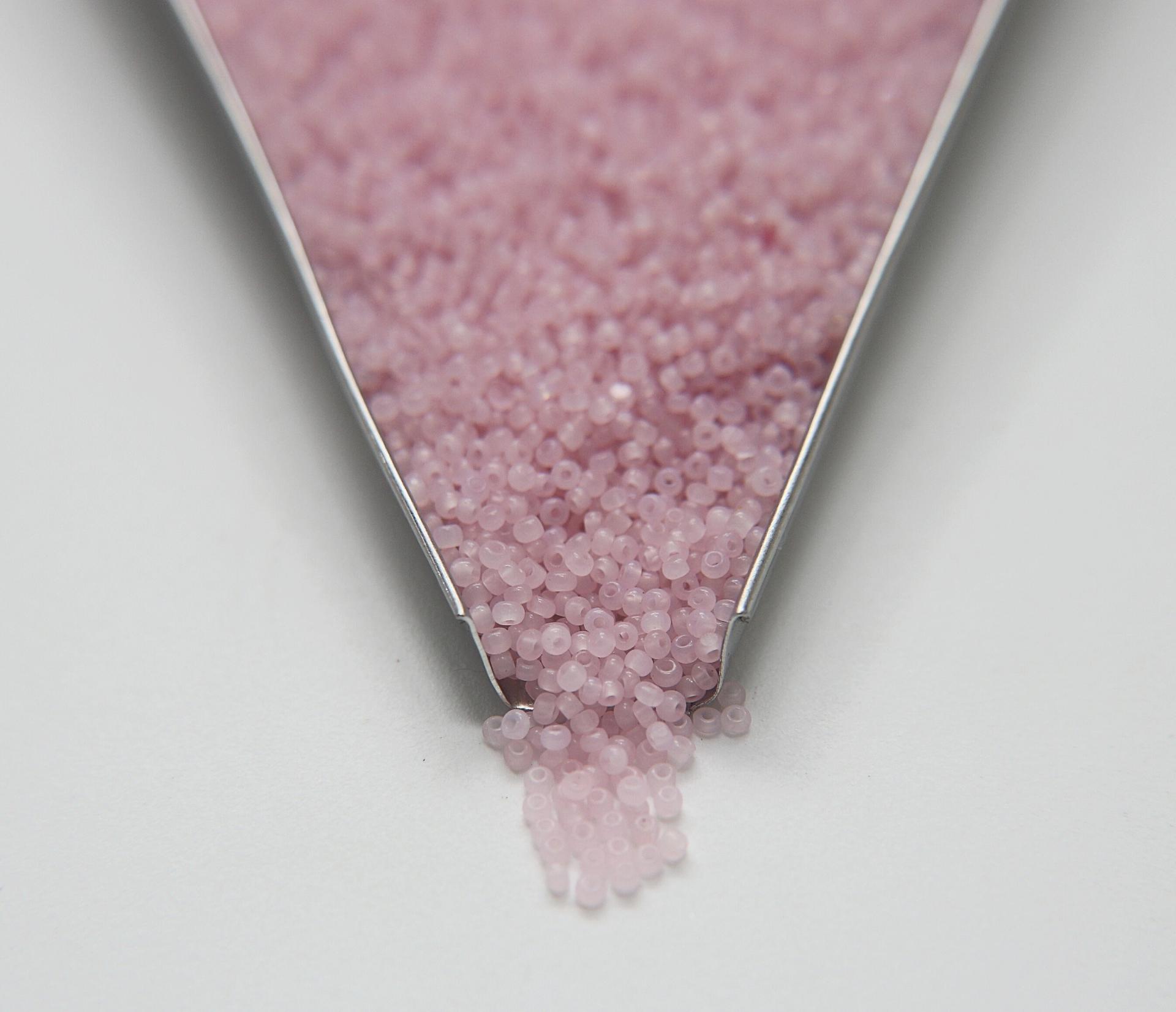 13/0 Charlotte True Cut Beads Rosaline Opal 5/10/20/50/250/500 Grams Premium Seed beads, native supply
