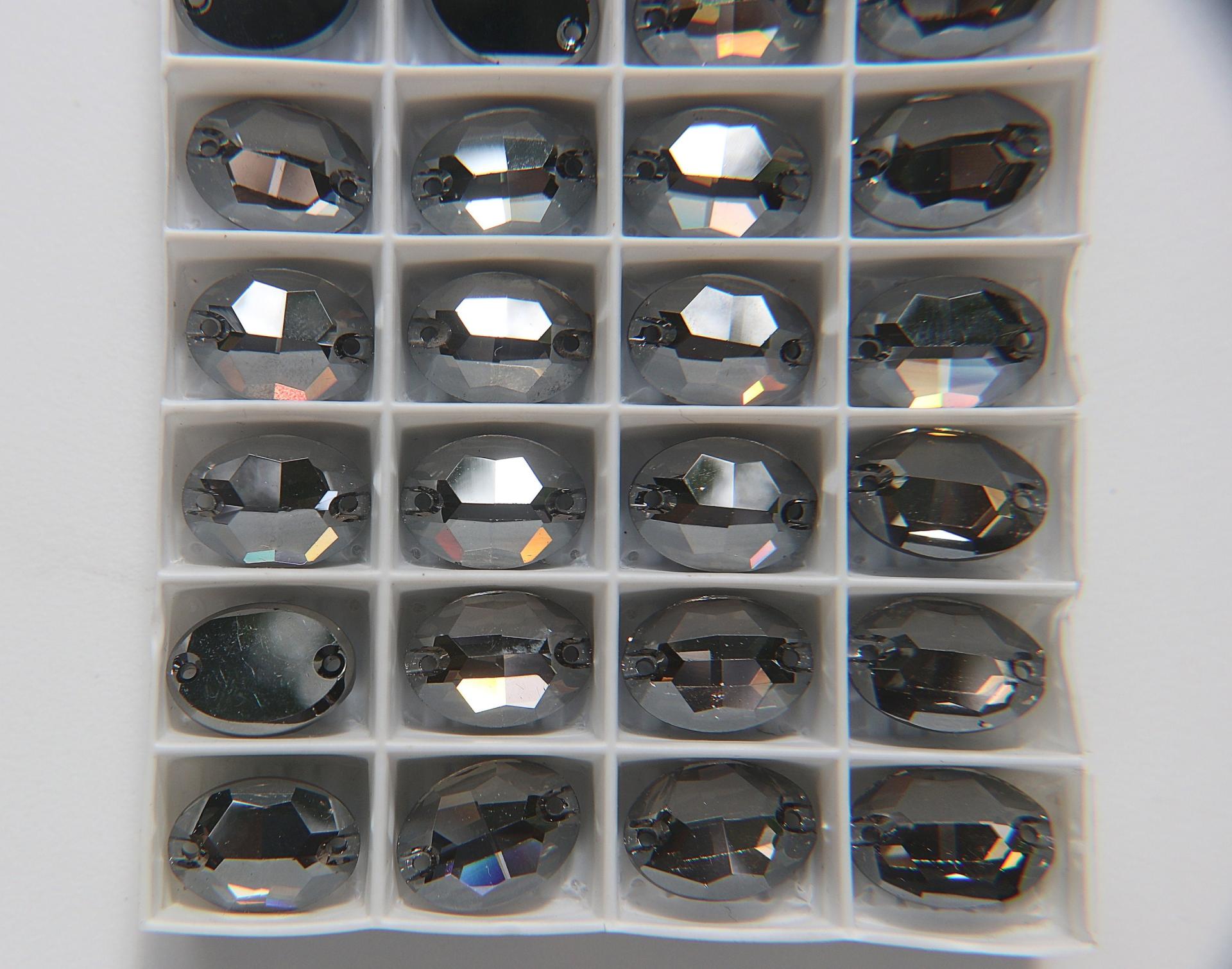 Swarovski 3210 Oval Sew-On 24X17 mm Crystal Satin Sew-On Bead, embroidery, jewelry parts 2/6/12/24 pieces bridal decorations