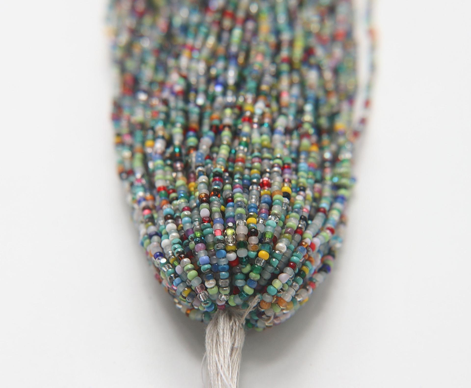 11/0 Hanks Charlotte Cut Beads in Designer Mix (13 Colors) 1/5/25/50/100 Hanks 2mm jewellery beads soup, jewelry supply, native supply