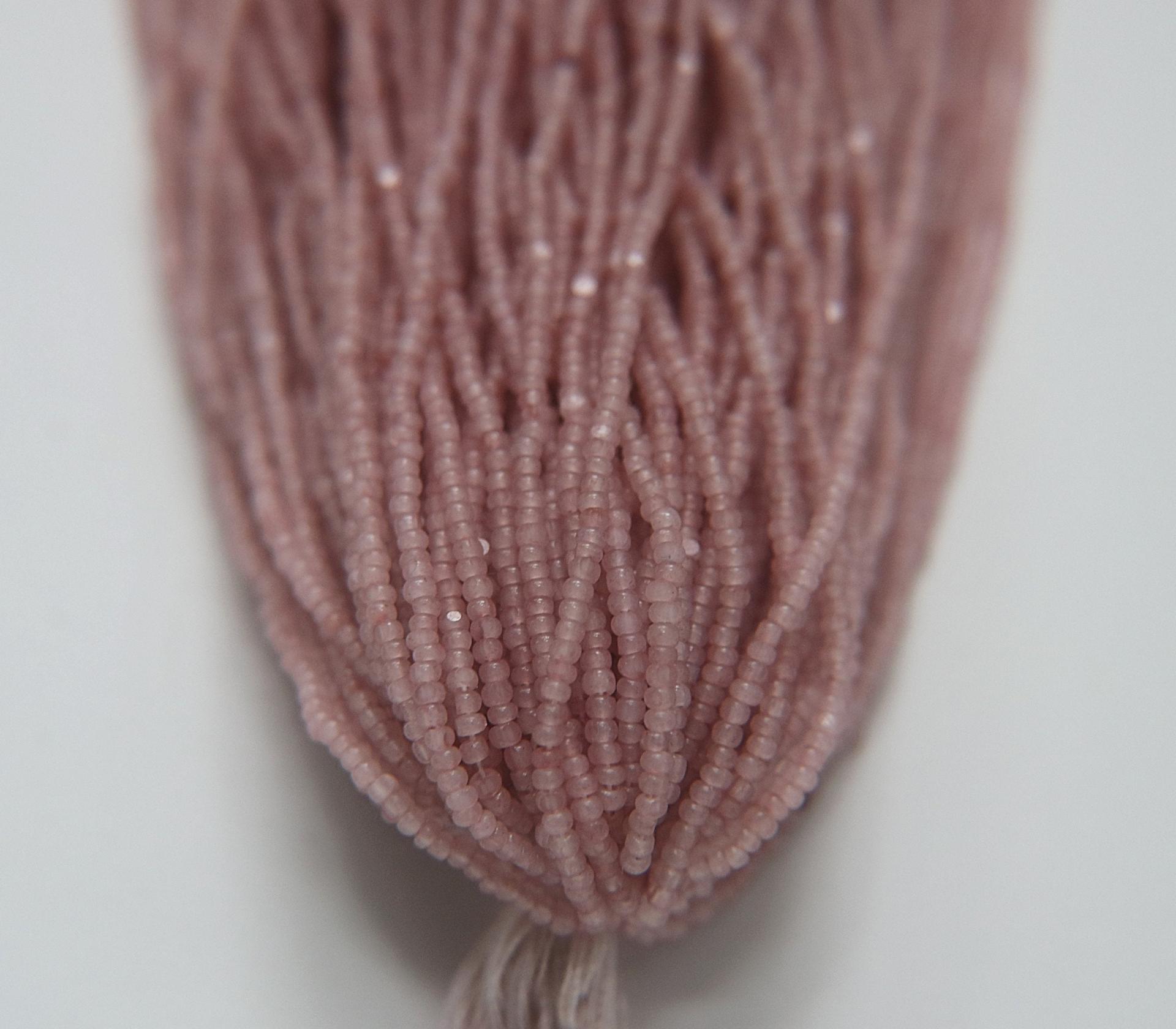 11/0 Hanks Charlotte Cut Beads Vintage Rose Opal 1/5/25/50/100 Hanks 2.0mm jewellery rare glass beads, jewelry supply, Native supply