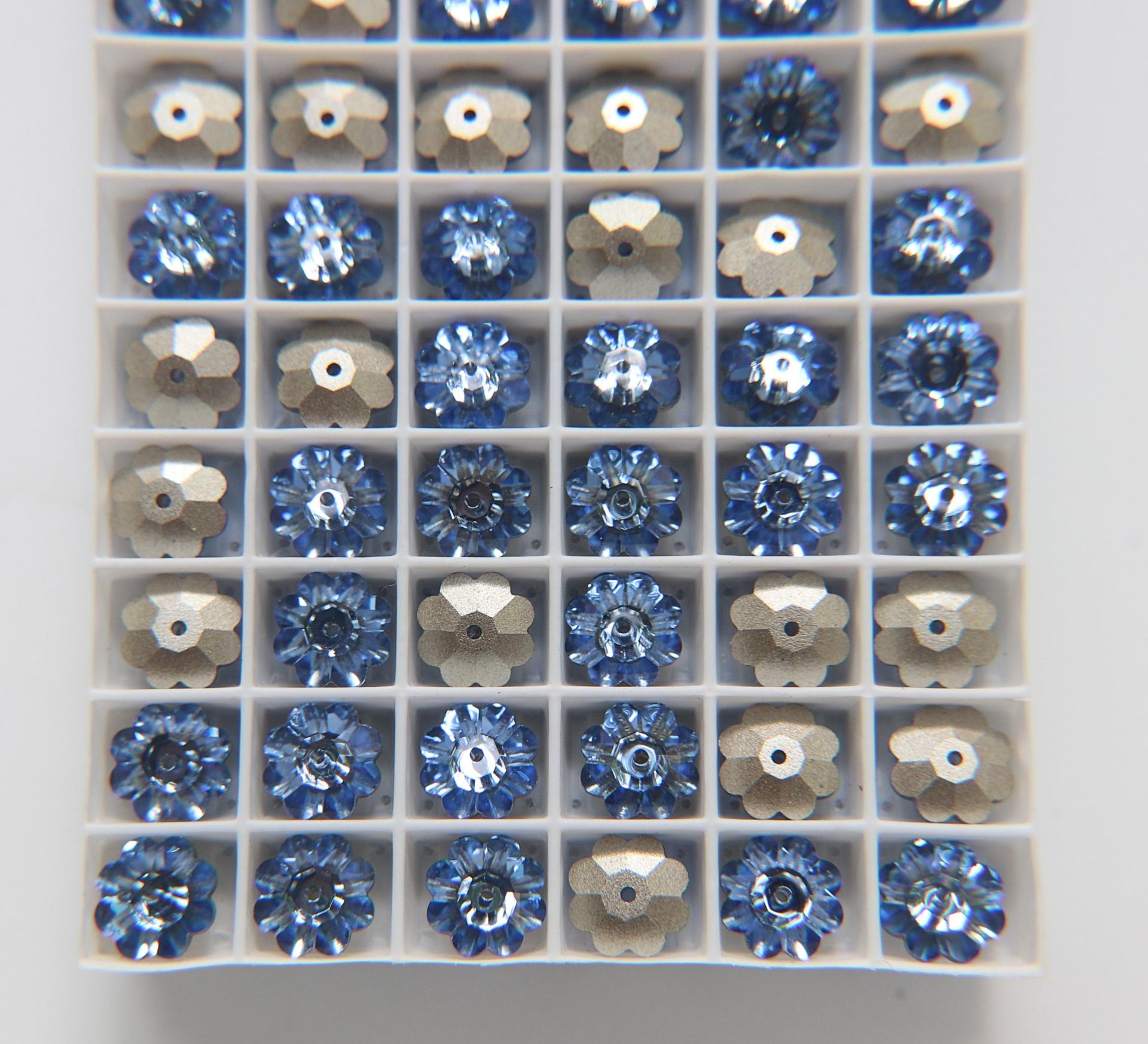 10mm Swarovski Margarita Sew-on Stone (3700) 3 Colors 12/24/72/144 Pieces PREMIUM Materials