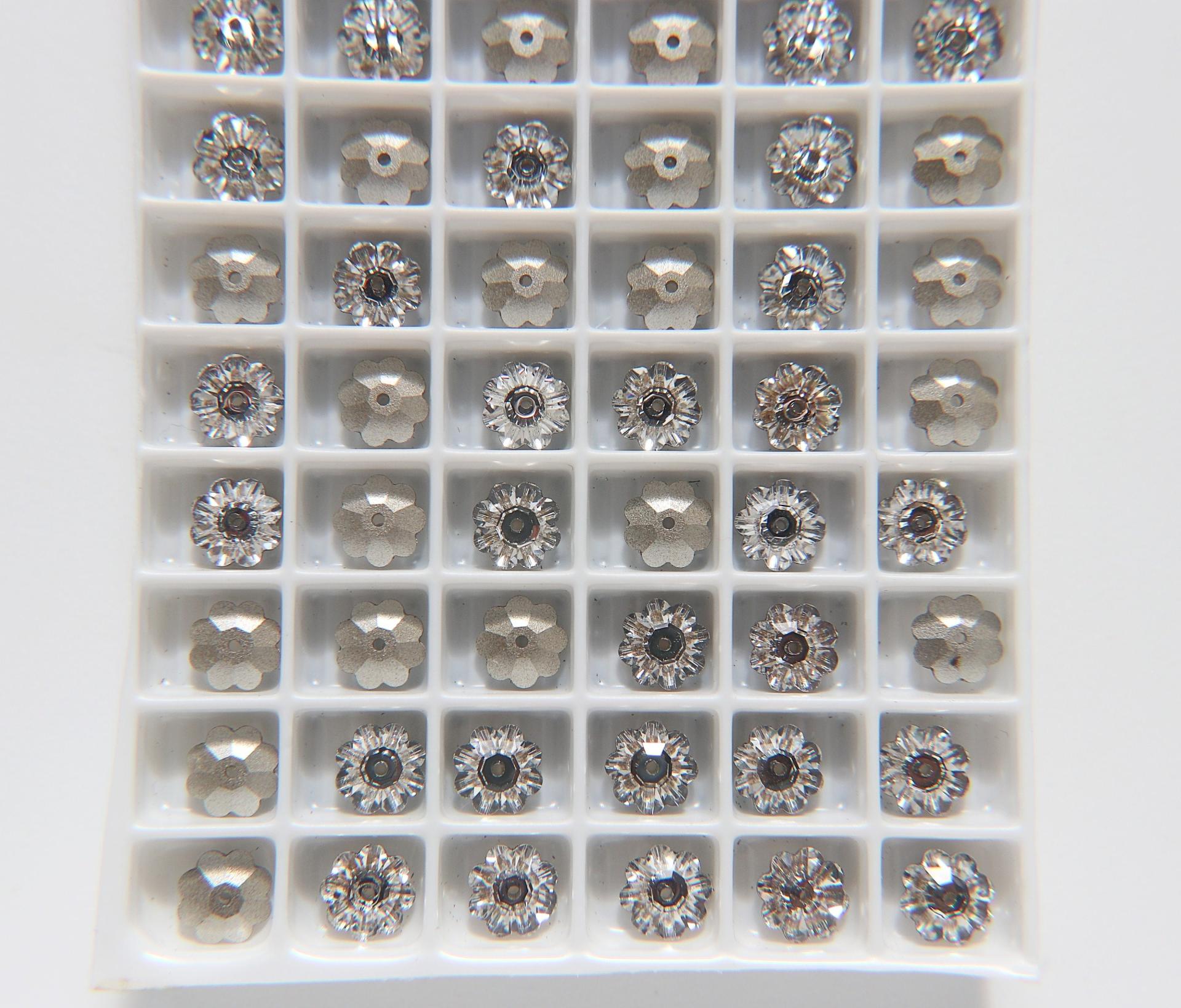8mm Swarovski Margarita Sew-on Stone (3700) 4 Colors 6/12/24/72 Pieces PREMIUM Materials