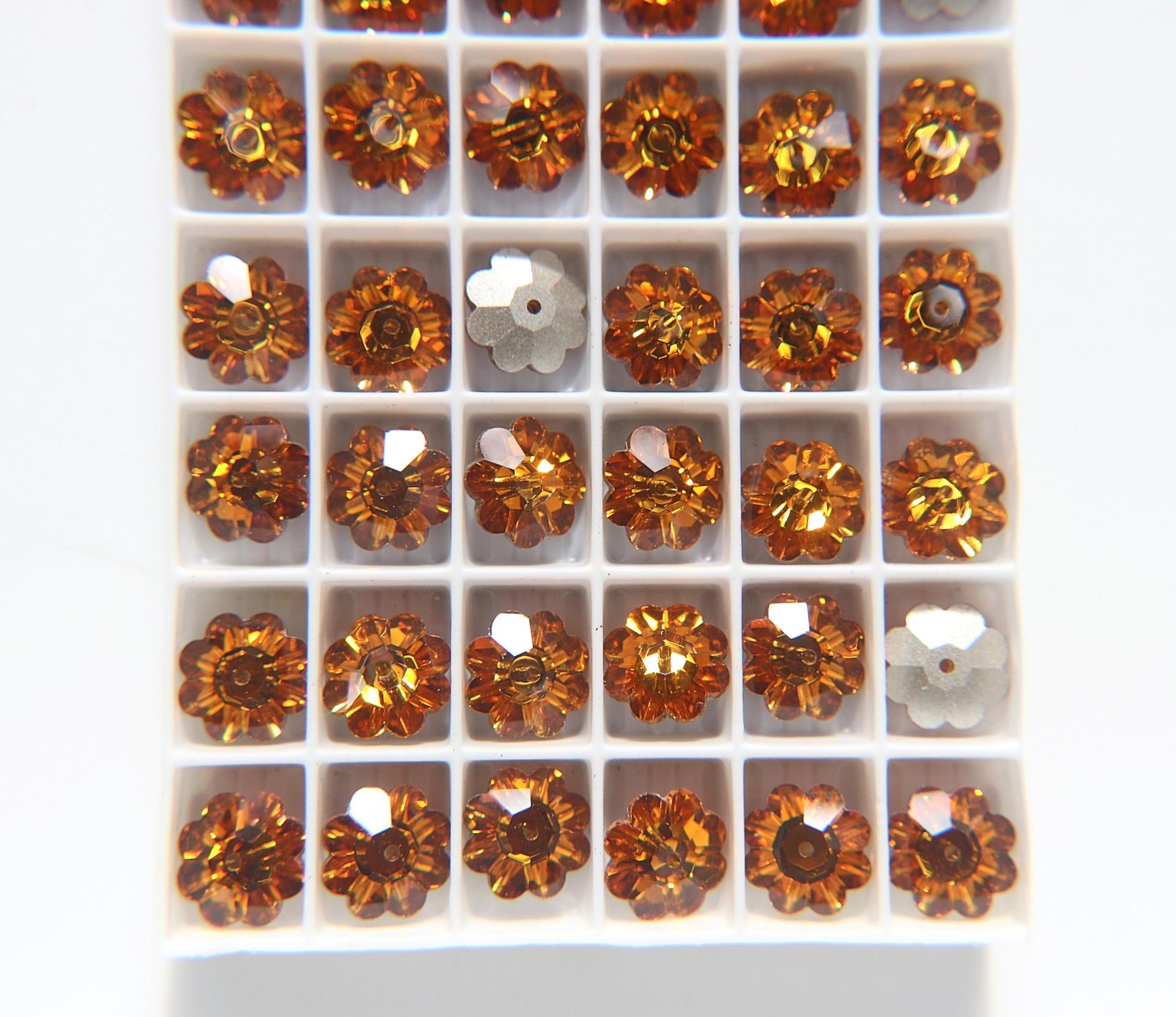 12mm Swarovski Margarita Sew-on Stone (3700) 4 Colors 6/12/24/72 Pieces PREMIUM Materials