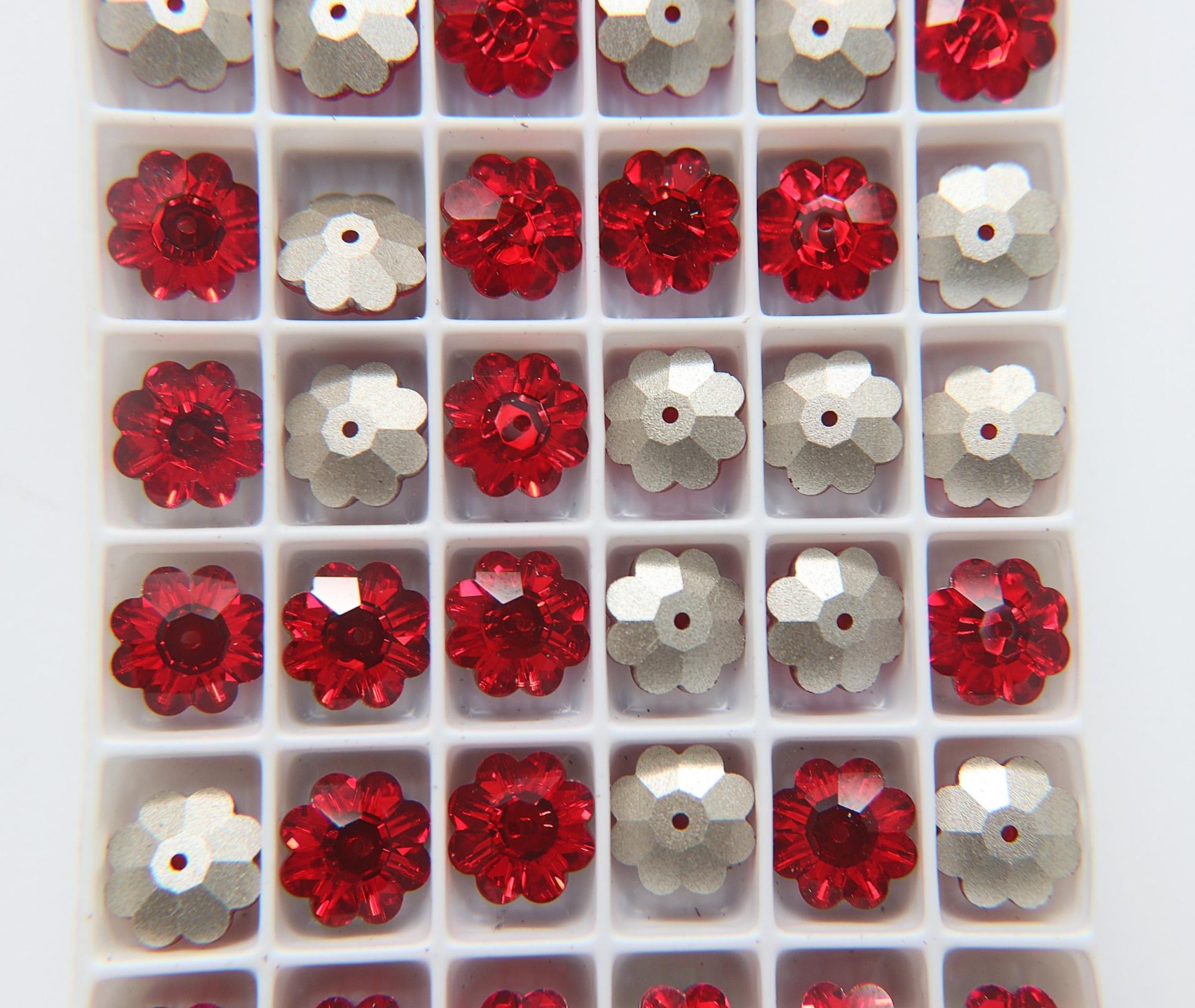 12mm Swarovski Margarita Sew-on Stone (3700) 4 Colors 6/12/24/72 Pieces PREMIUM Materials