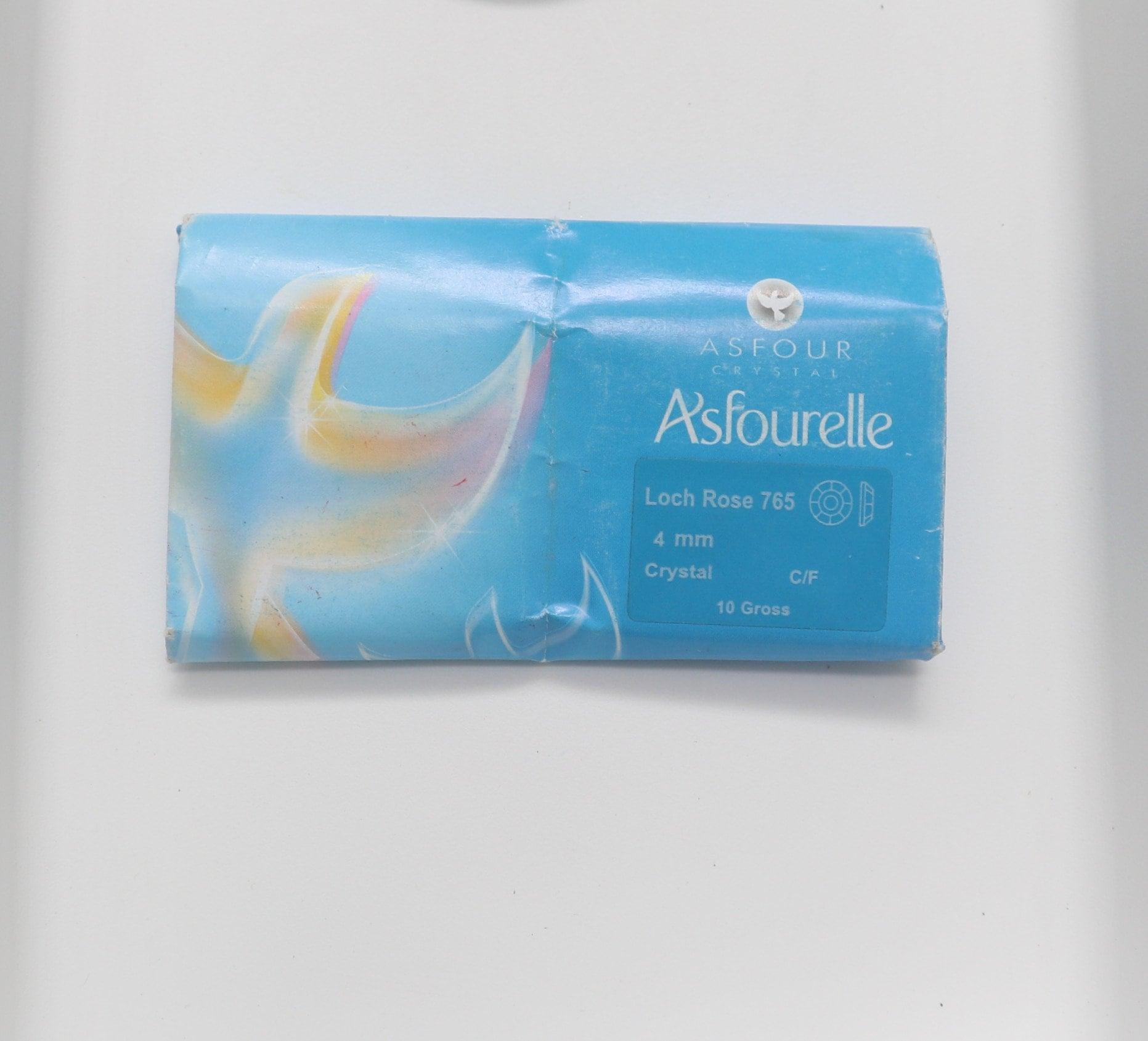 Asfour Crystal 4MM Lochrose SEW ON STONES 24/72/144/720 Pieces, embroidery materials, couture materials, wedding decoration