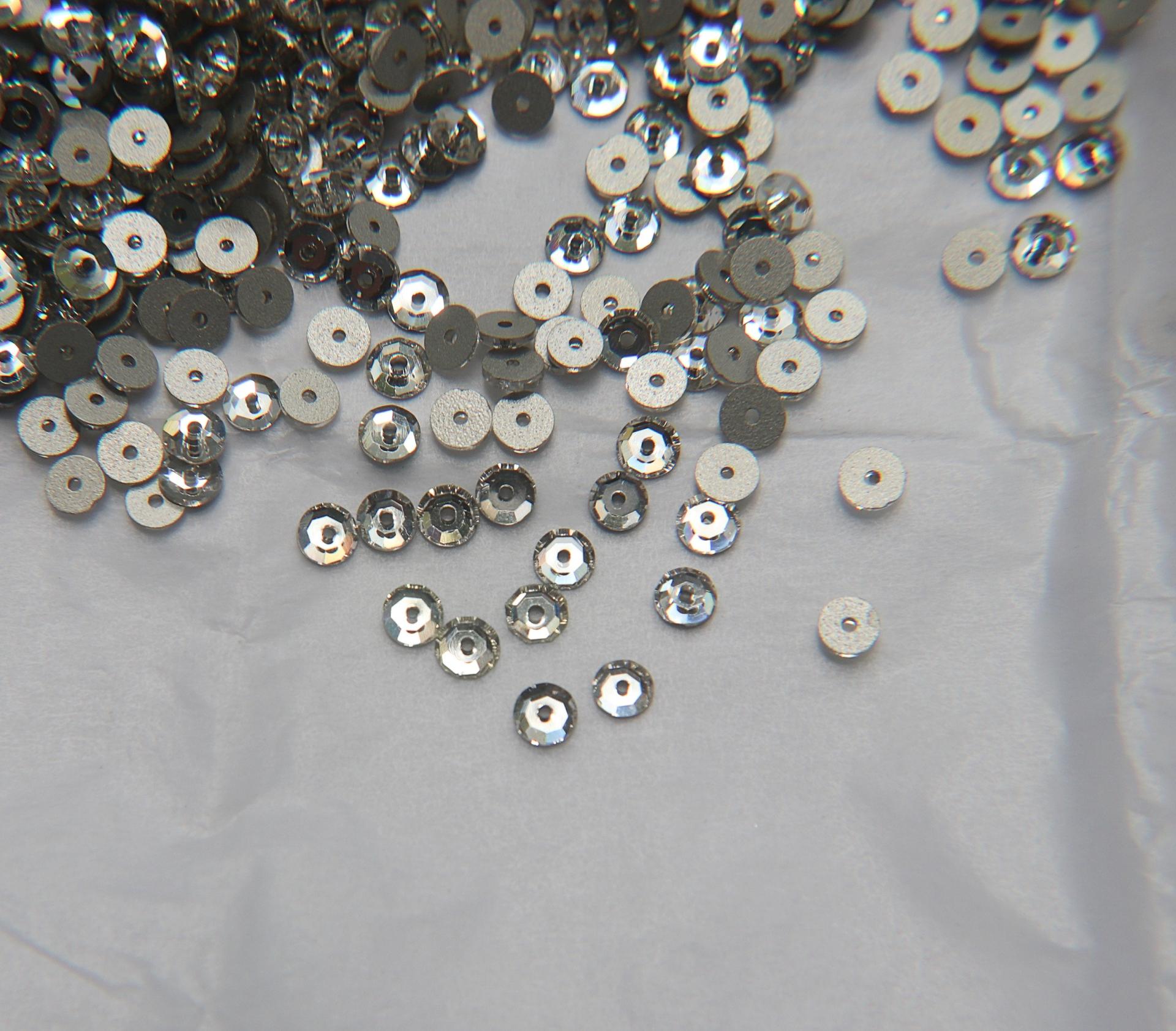 Asfour Crystal 4MM Lochrose SEW ON STONES 24/72/144/720 Pieces, embroidery materials, couture materials, wedding decoration