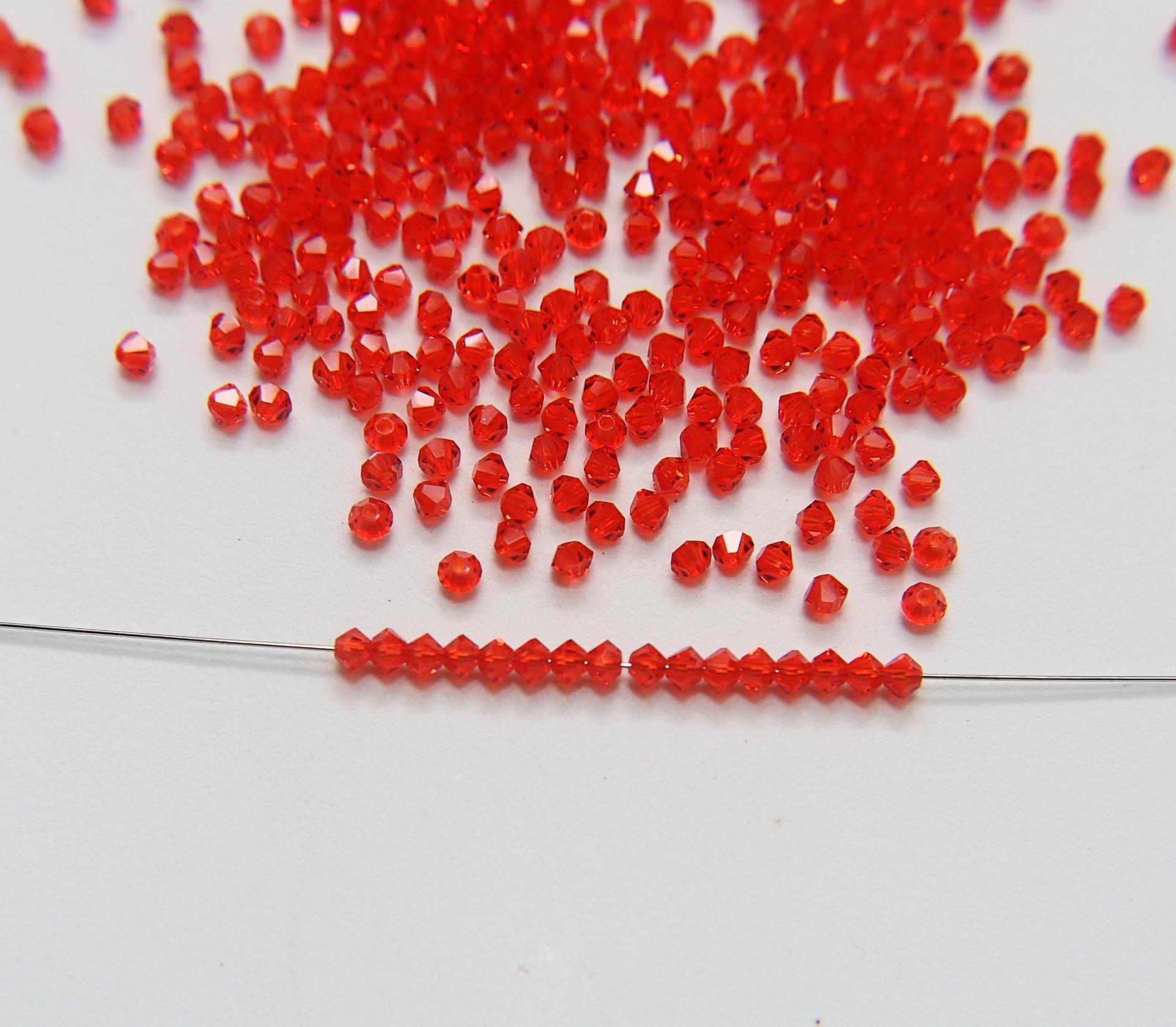 3mm Hyacinth Swarovski Bicones 36/72/144/432/720 Pieces (236) Jewelry findings embroidery materials jewelry making rare beads craft supply