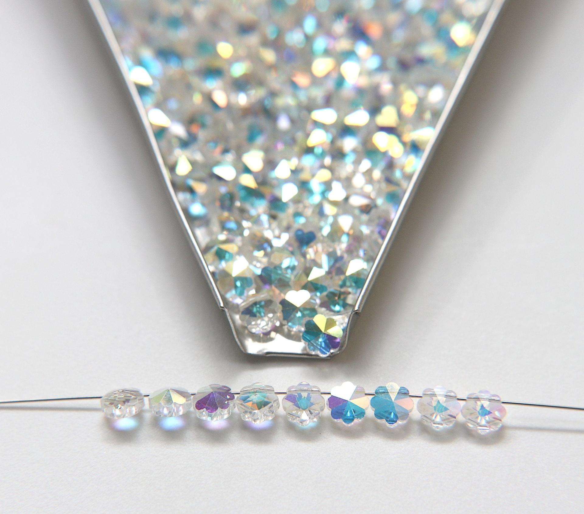 6mm SWAROVSKI 5110 Daisy vintage Swarovski crystal beads jewelry making Premium Supply
