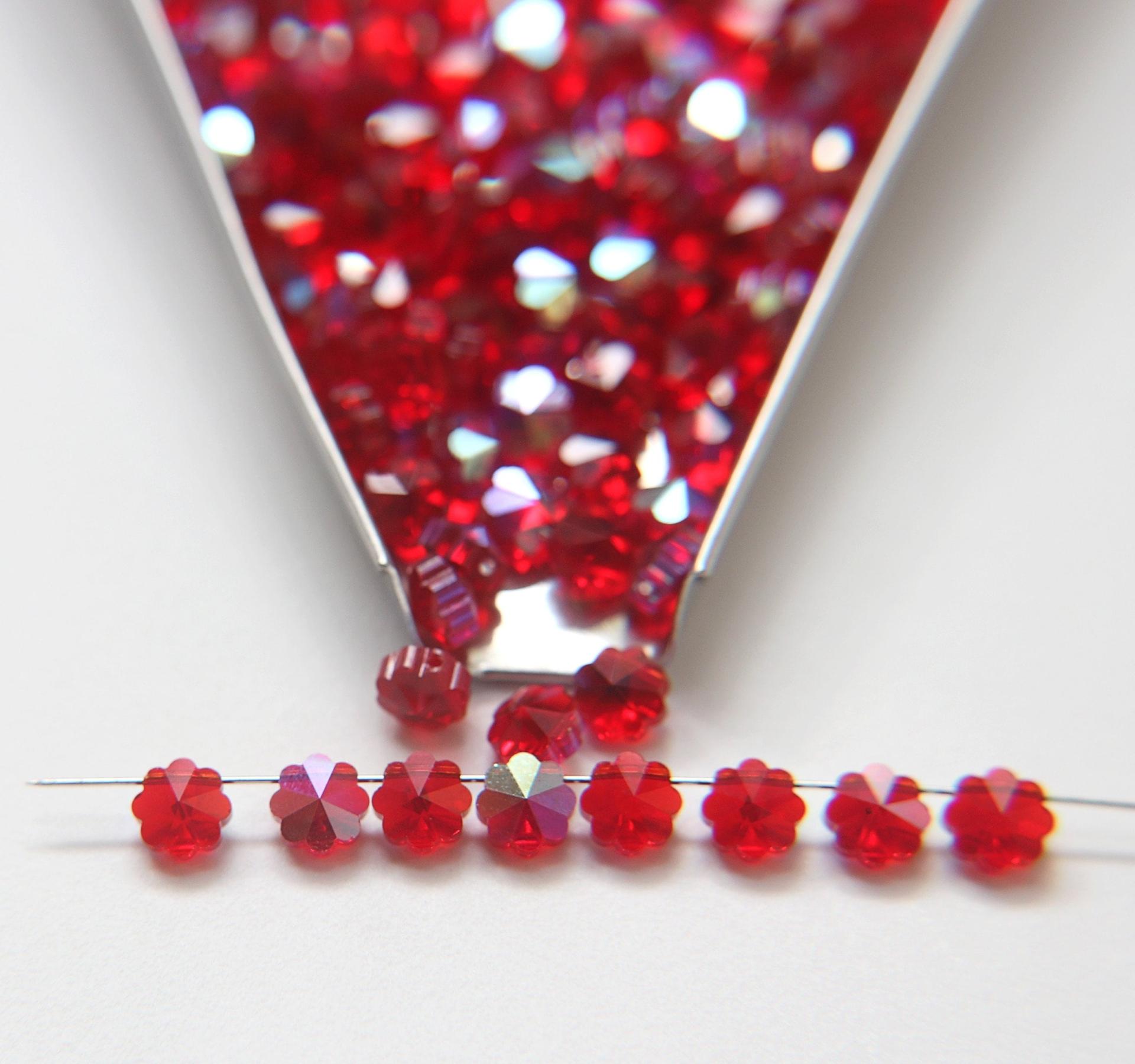 6mm SWAROVSKI 5110 Daisy vintage Swarovski crystal beads jewelry making Premium Supply