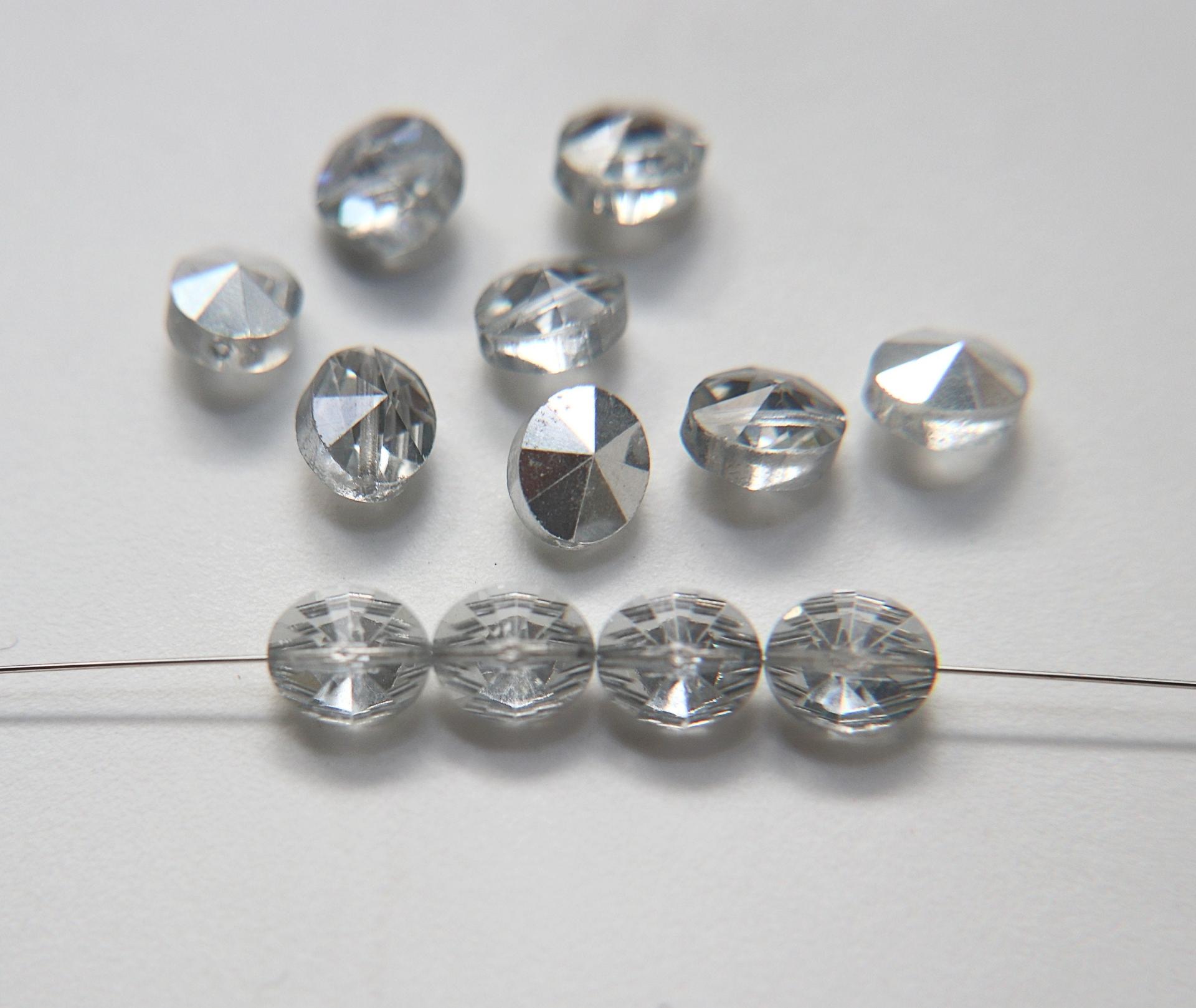 10x8 mm Swarovski Elements Oval Beads jewelry making vintage findings ornaments Premium Materials