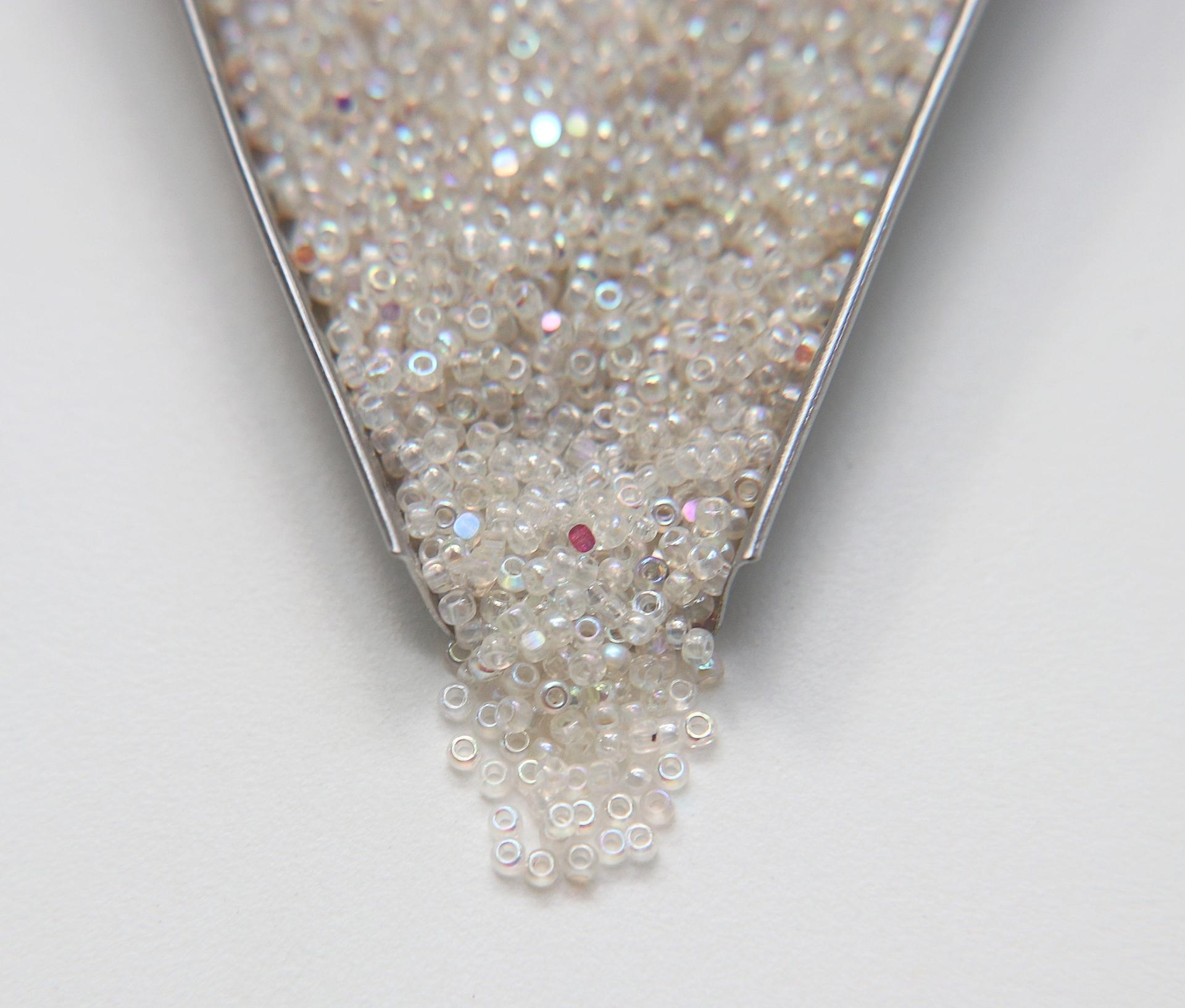 11/0 Charlotte true Cut Beads Patina Crystal Luster AB premium seed Beads native supply embroidery