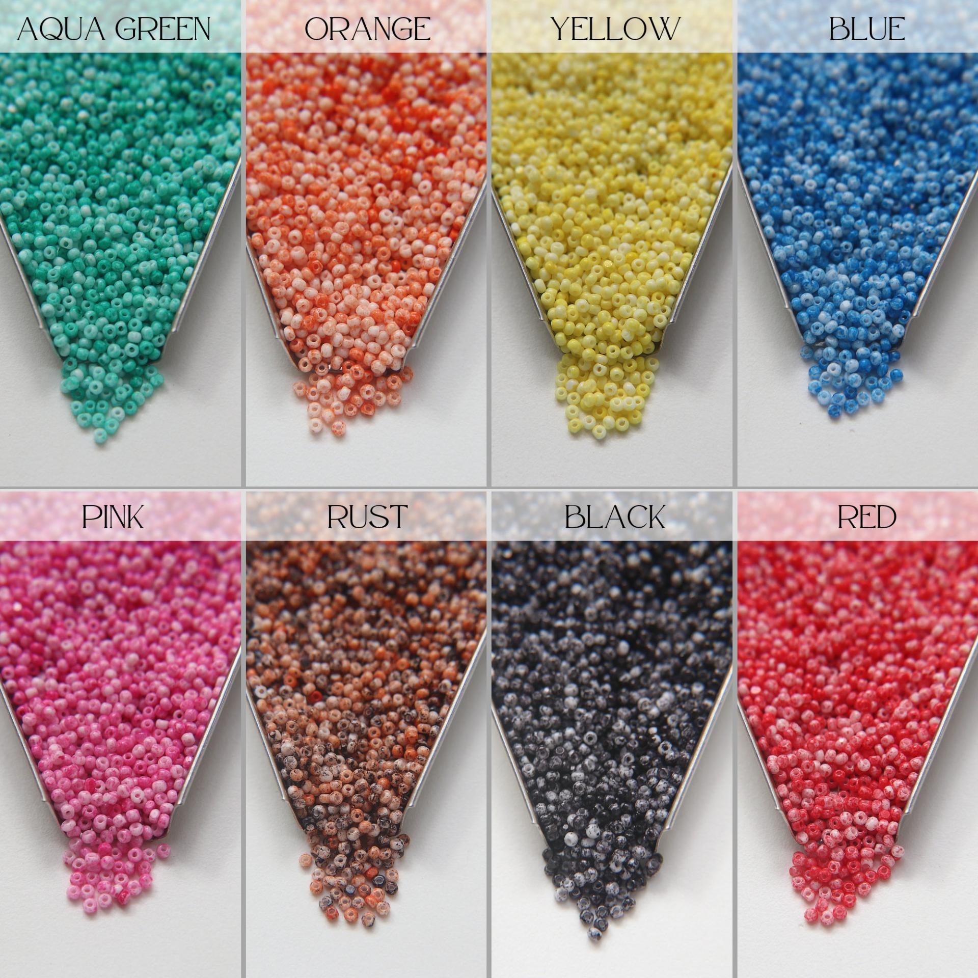 11/0 Charlotte Cut Beads Mosaic effects PREMIUM MATERIALS native supply ornaments making embroidery