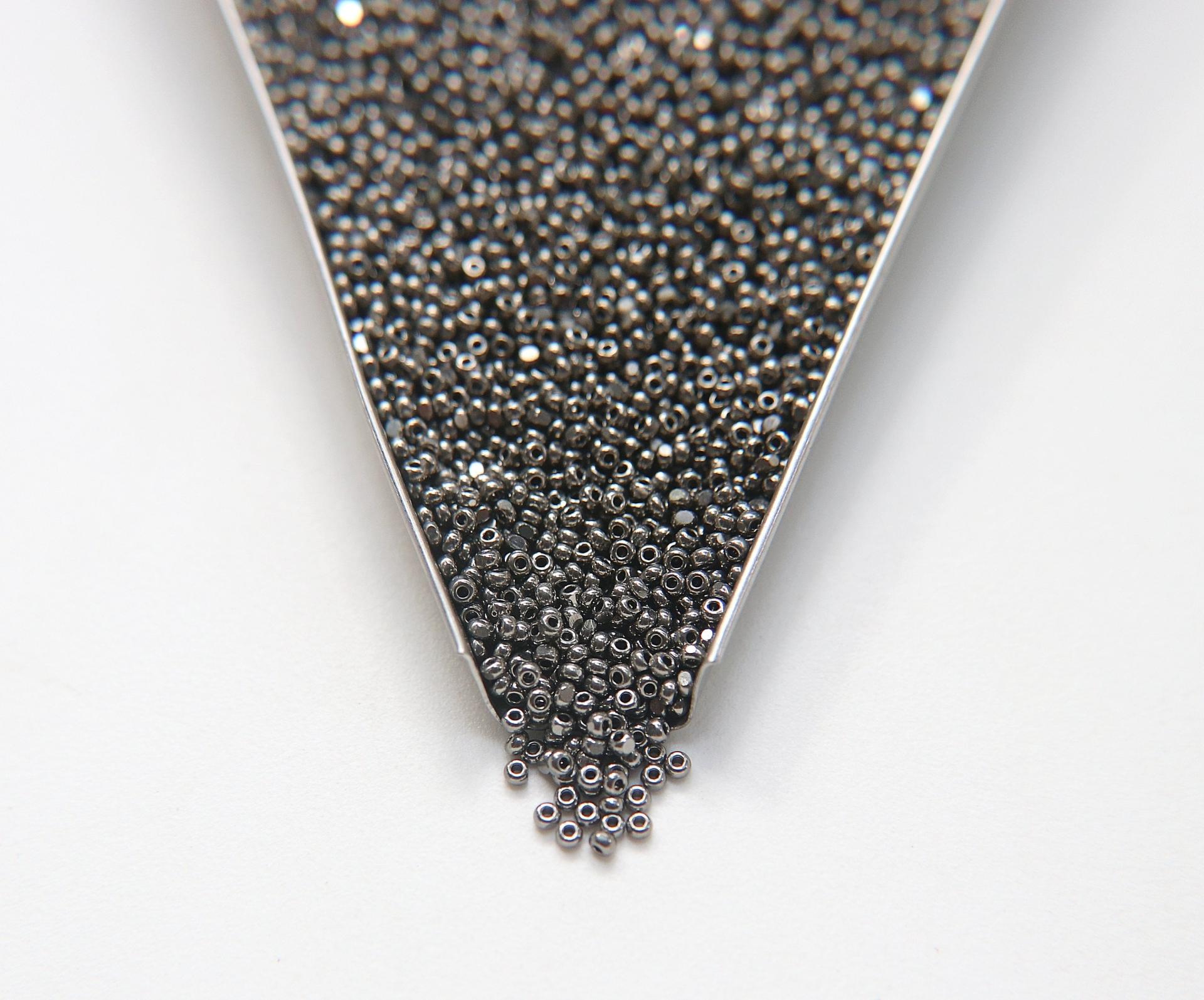 13/0 Charlotte True Cut Beads Chrome 5/10/20/50/250/500 Grams craft supplies, jewelry making, PREMIUM materials, vintage rare beads
