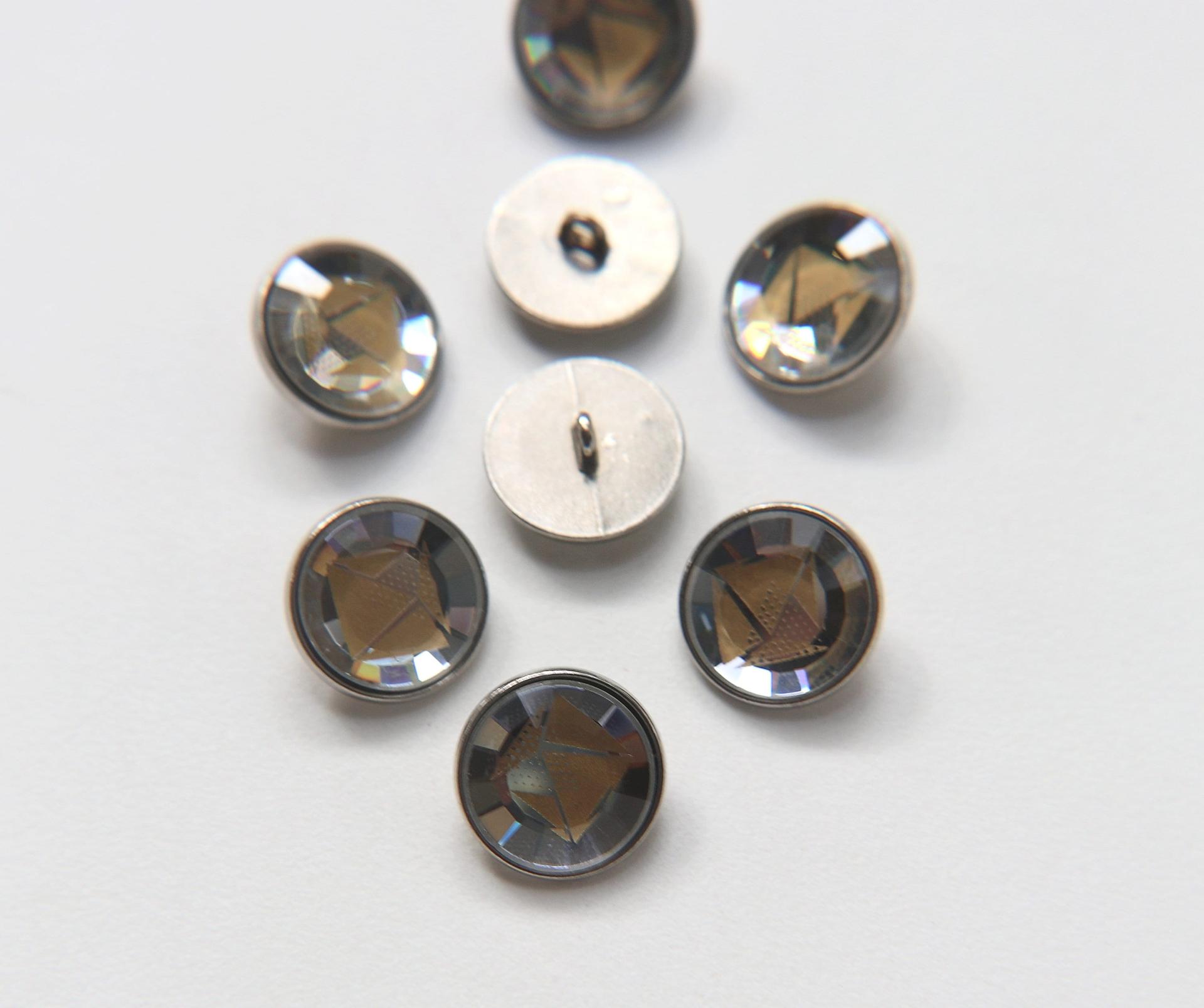 16mm Designer edition Swarovski Bezel Buttons Swarovski Crystal vintage articles